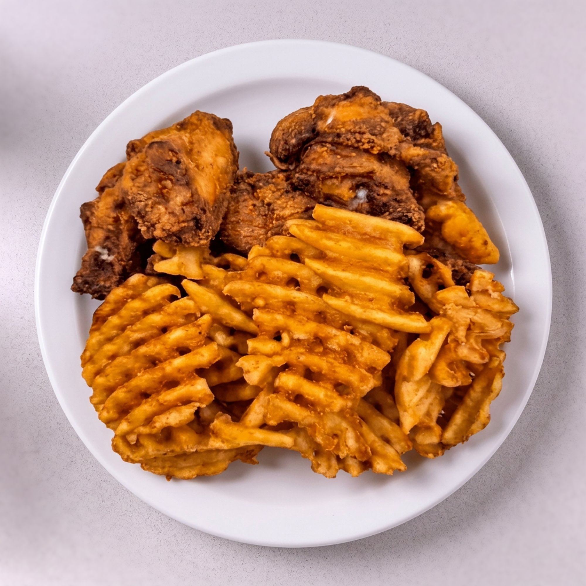 8 Pc Wings W. Fries