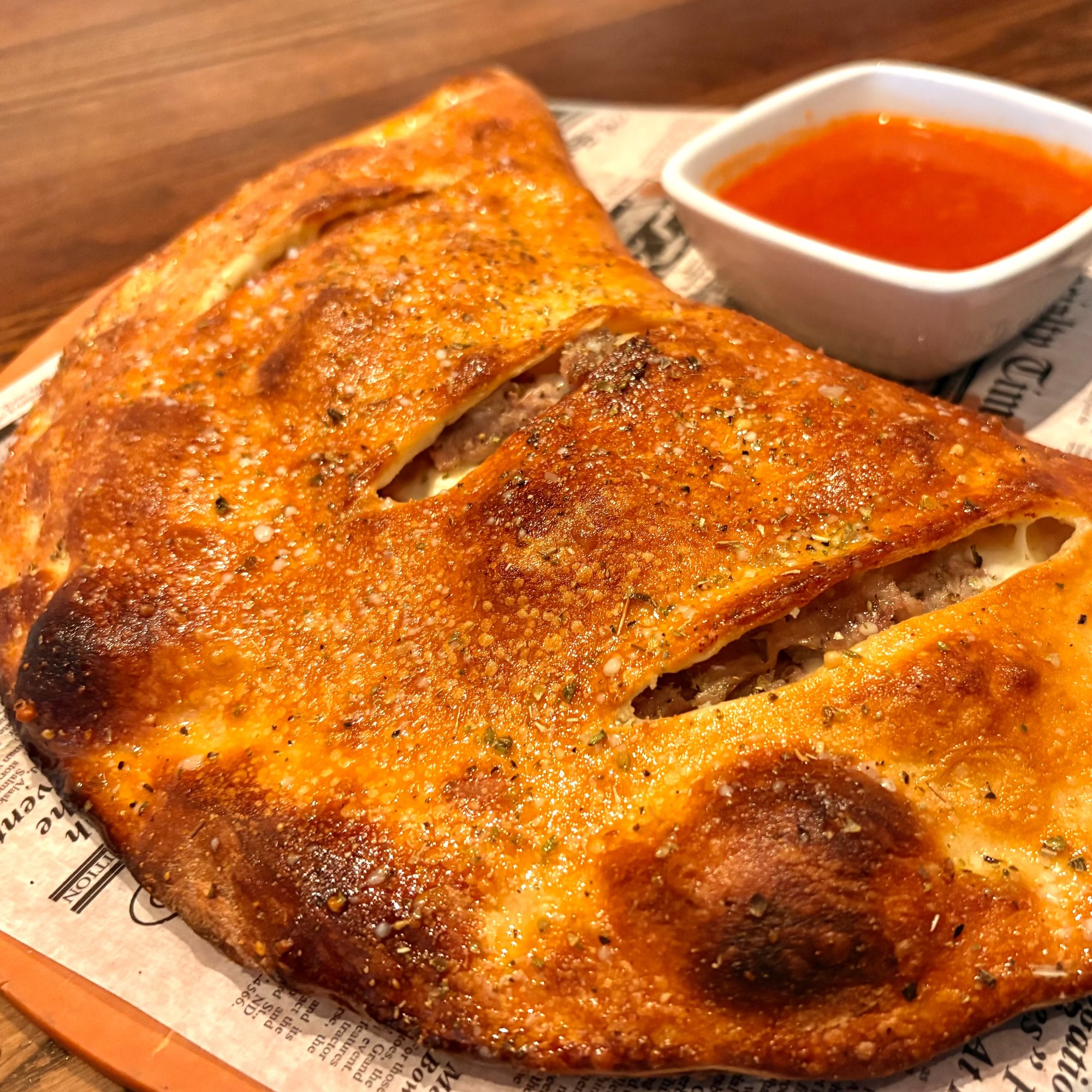 12" 3-Cheese Calzone Pizza