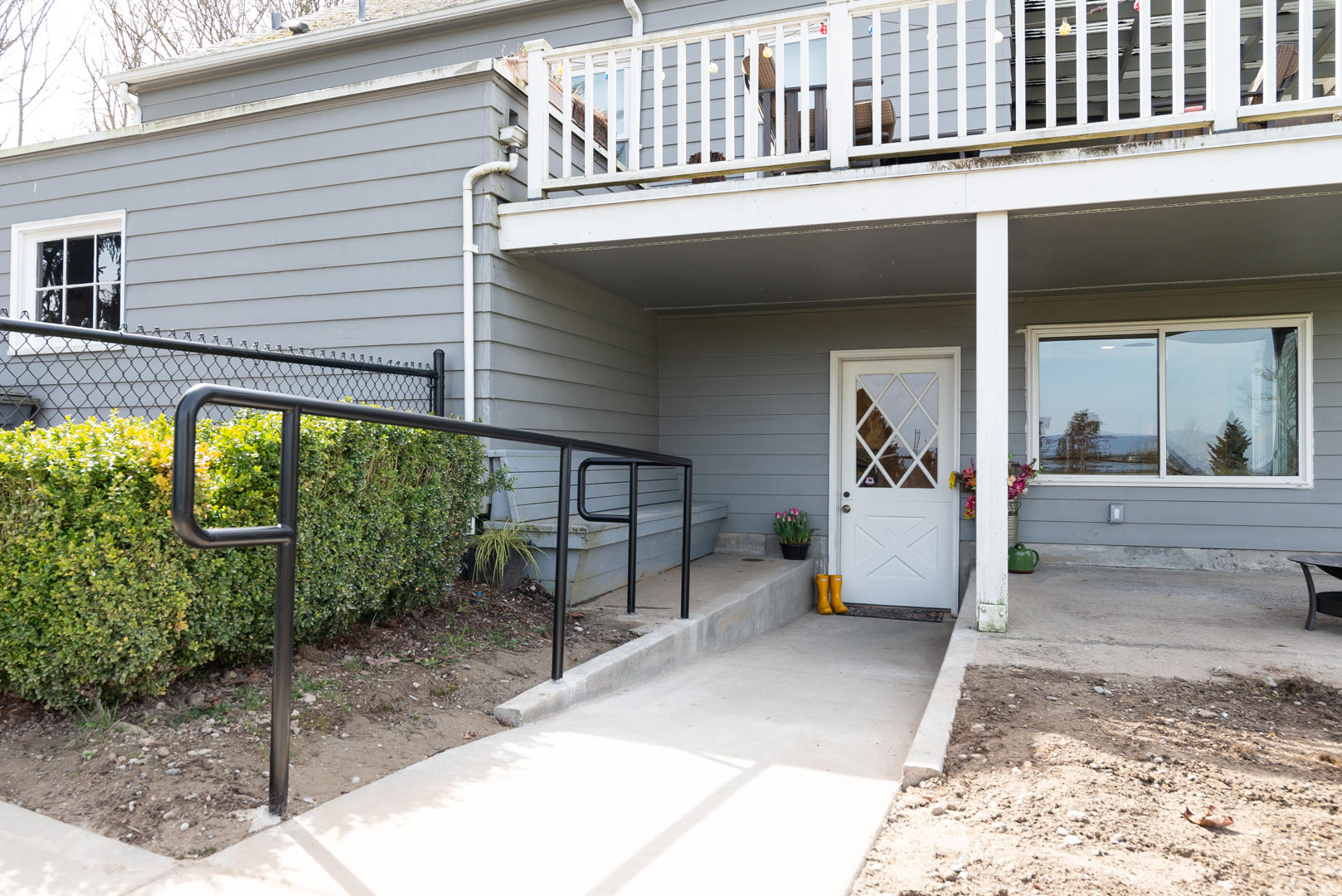 New Walkway and Railing at our ADU project