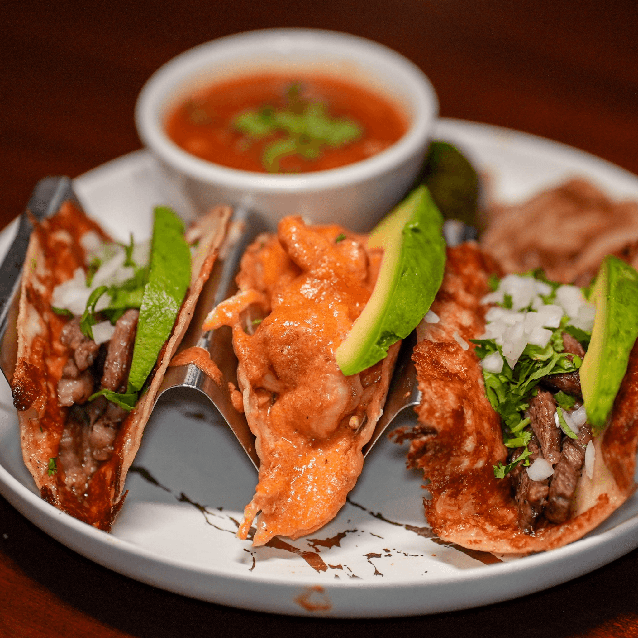 Blue Eye Rib Eye Tacos