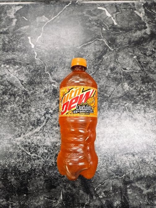 Mtn Dew Live Wire Orange 20 Oz