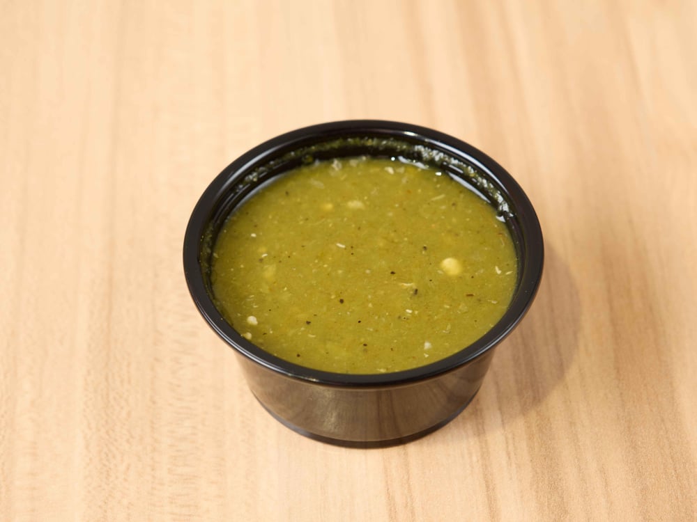 Green Sauce Bottle
