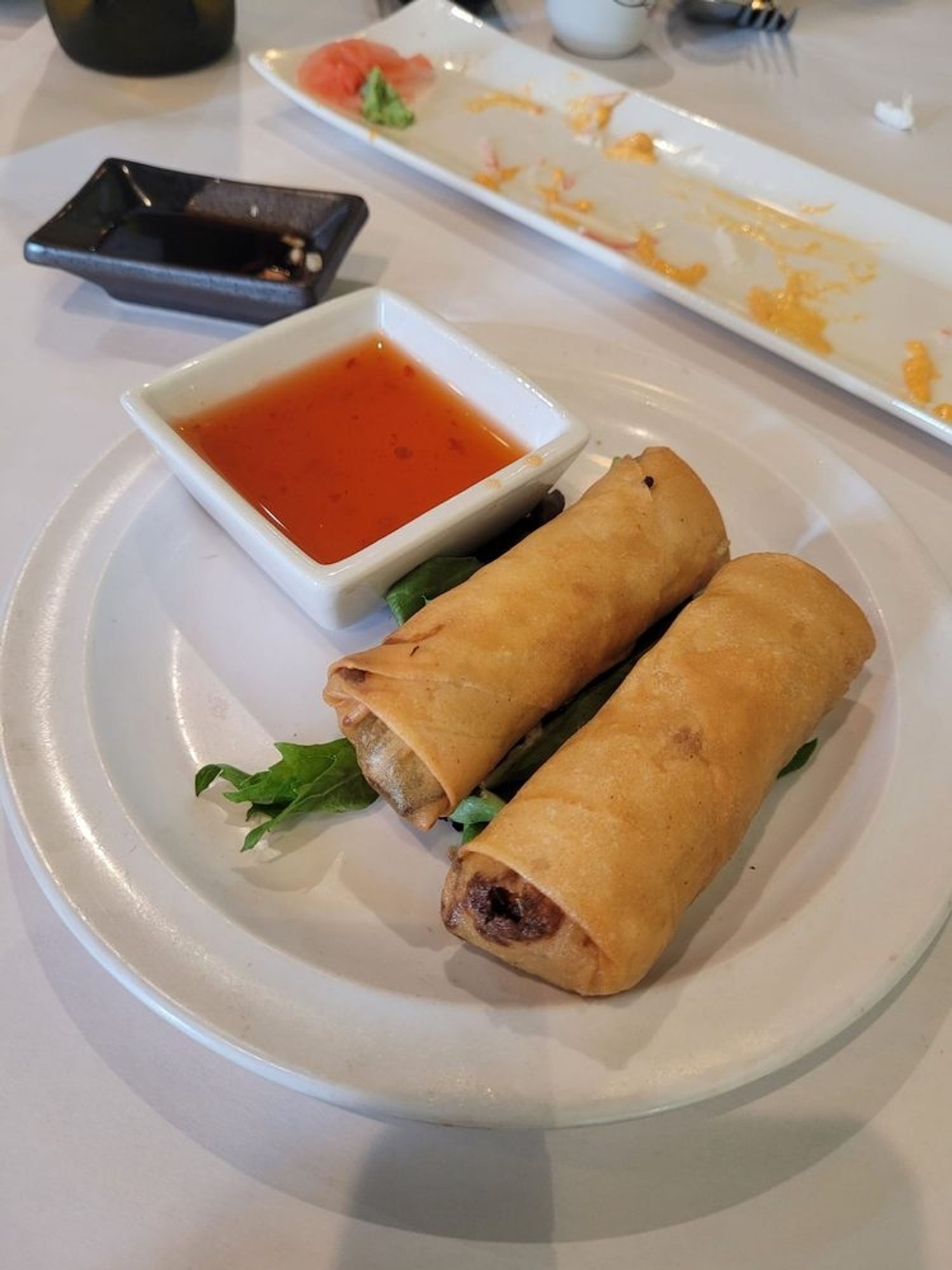 Fried Shrimp & Chicken Spring Roll