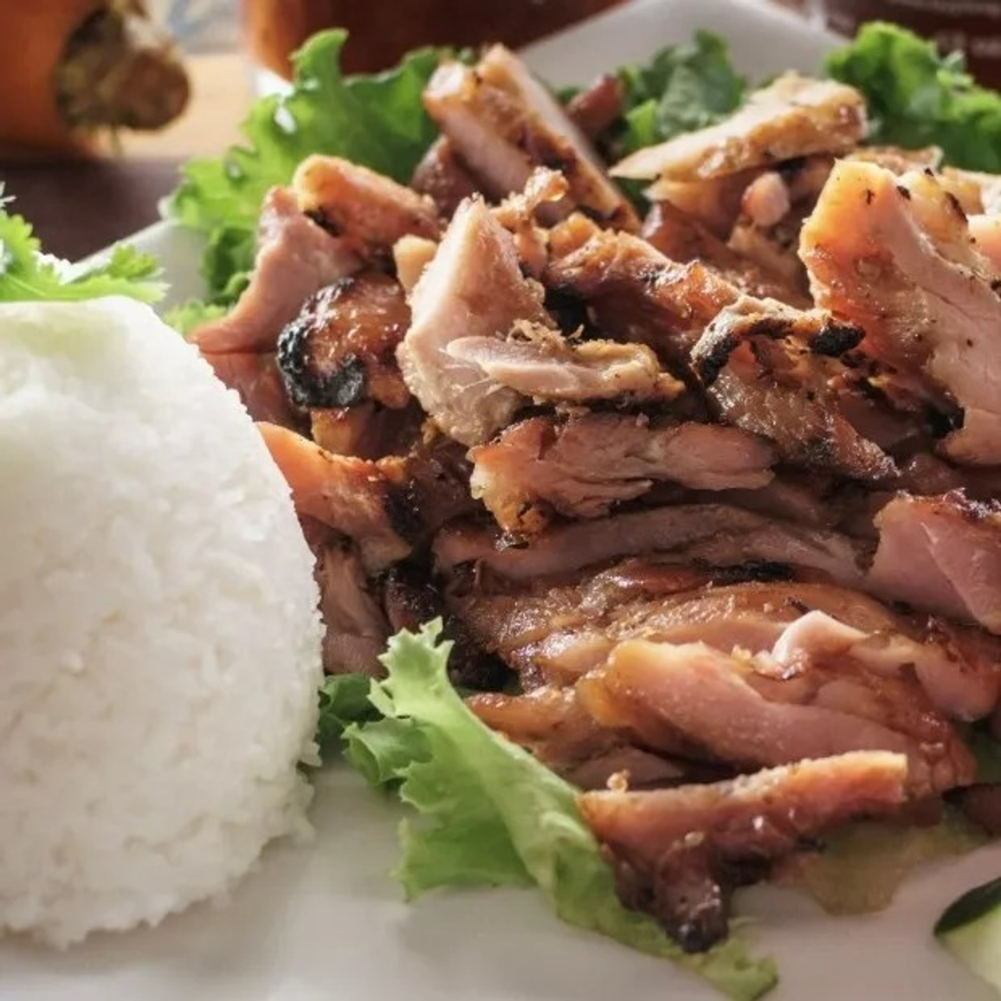 Grilled Chicken Plate (Com Ga Nuong)