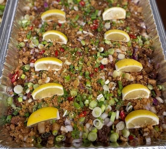 Mang Eton Sisig Small Tray