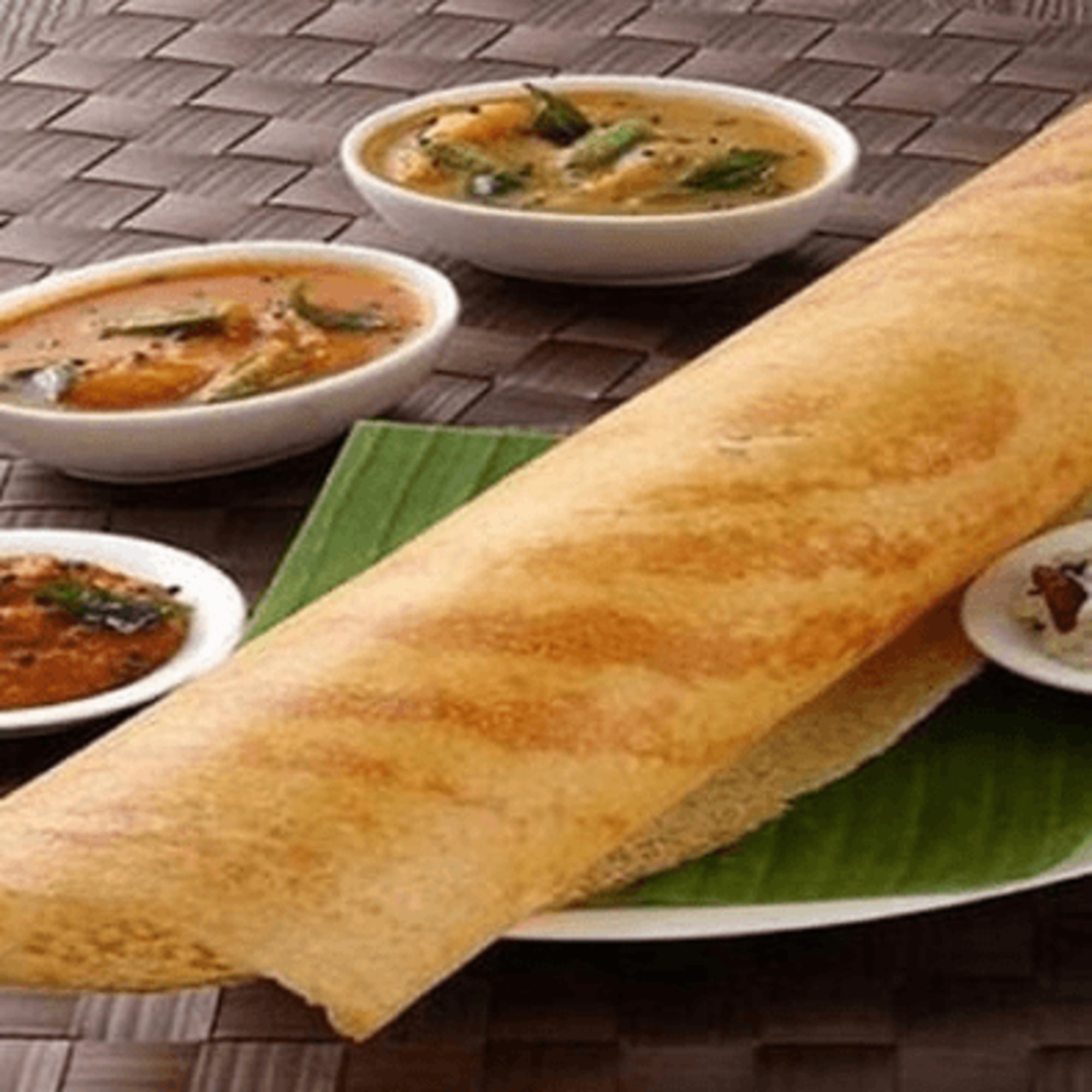 Plain Dosa (South Indian Lentil Crepe)