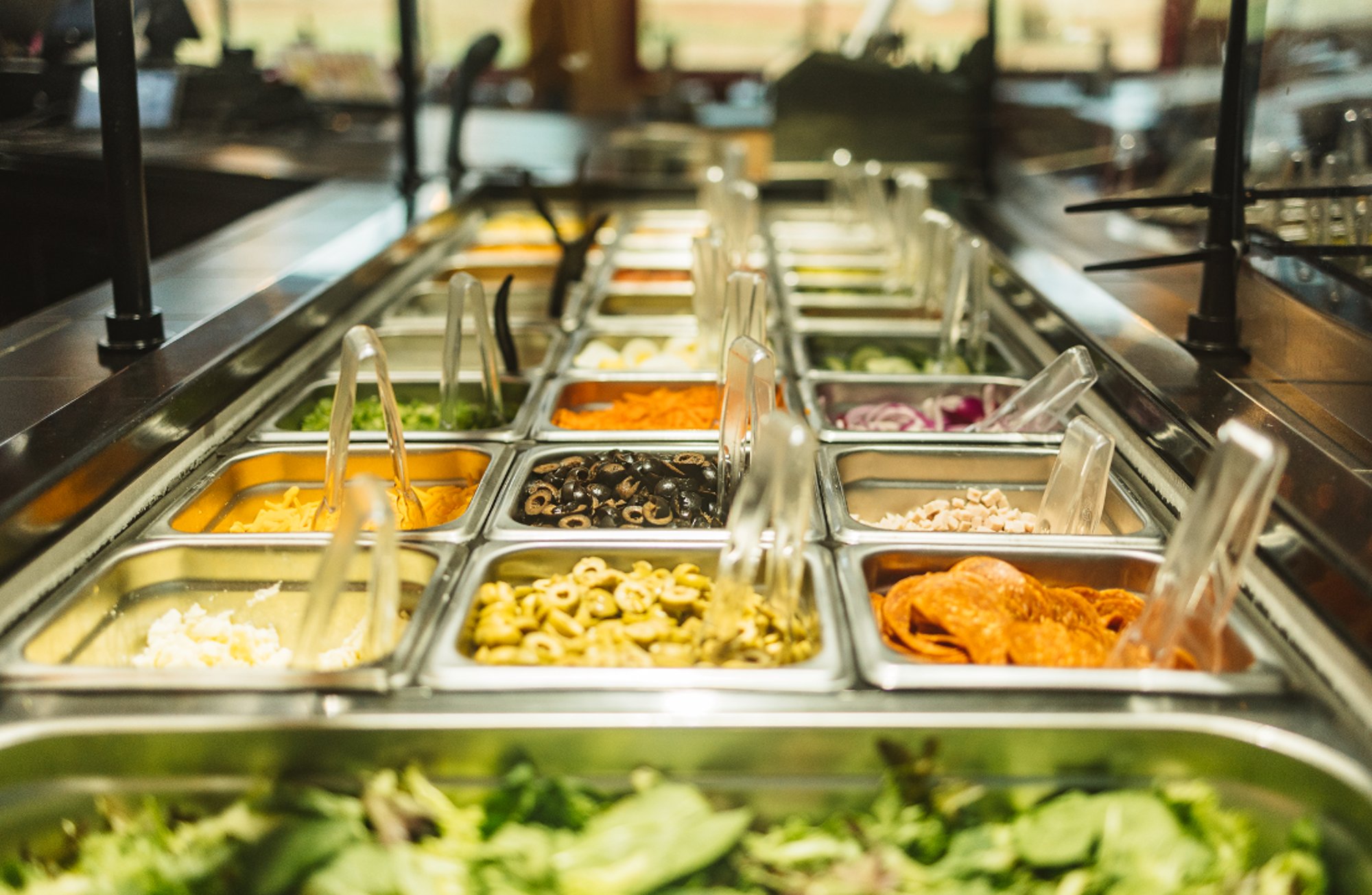 1 trip Salad Bar