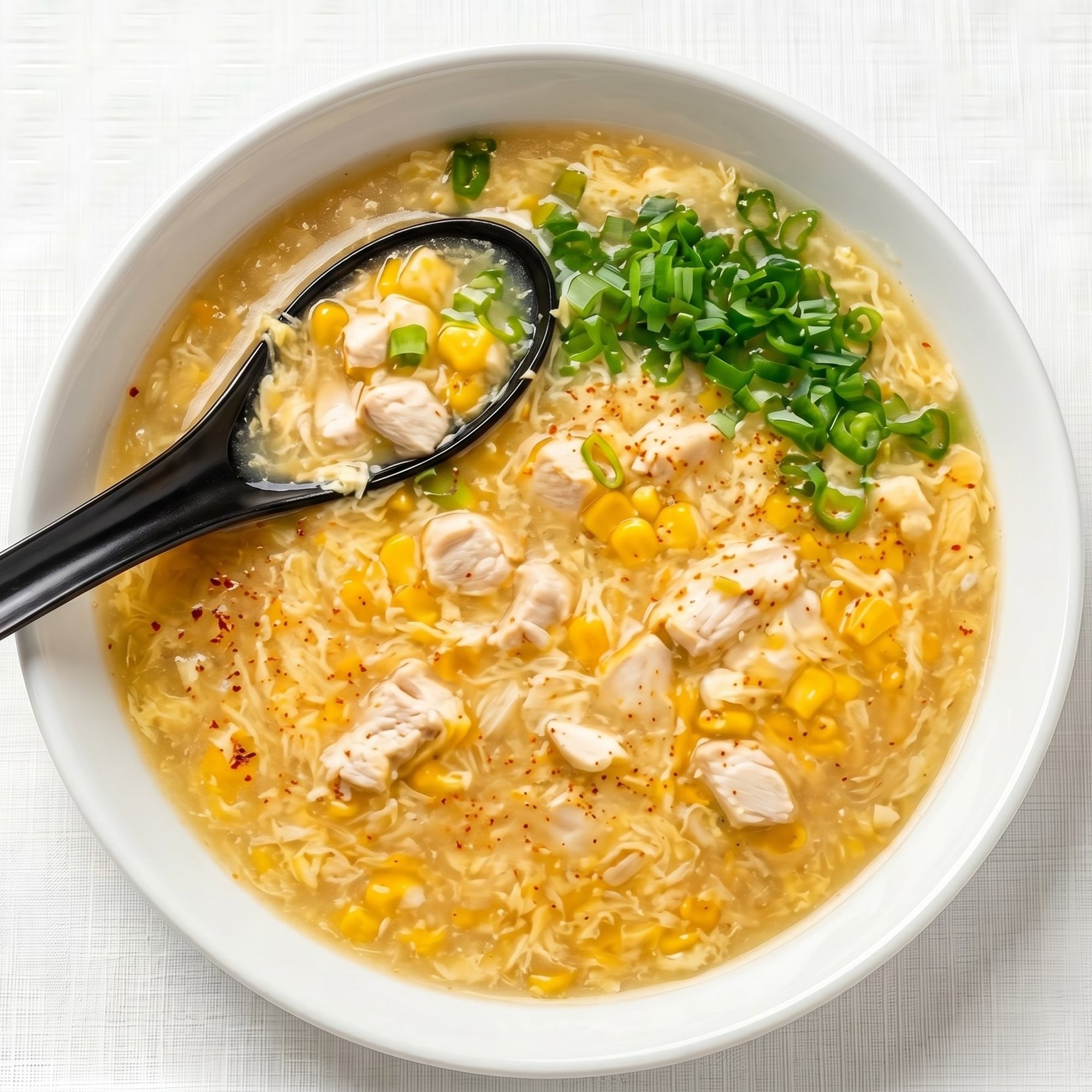 Chicken Corn Soup (Family Bowl)