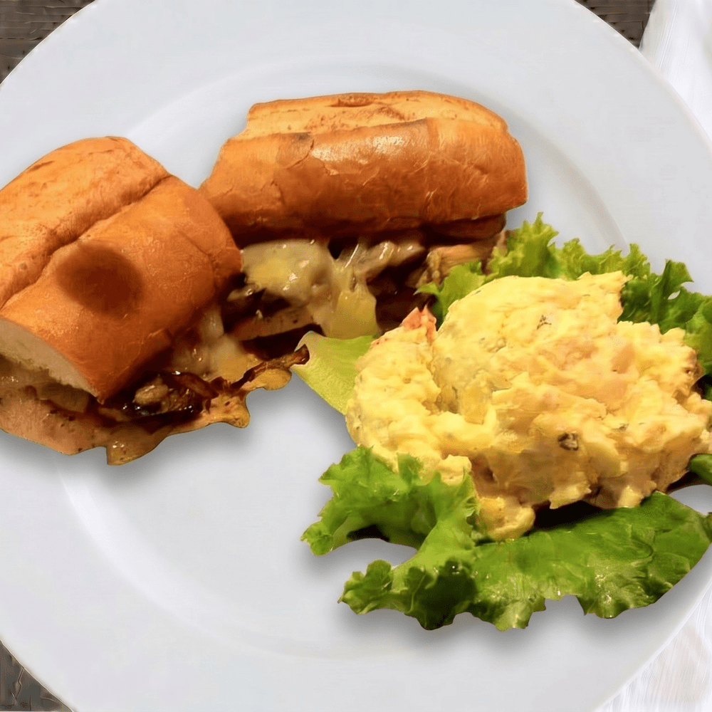 Garlic Chicken Cheesesteak