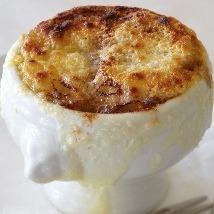 Oven Baked French Onion Soup au Gratin