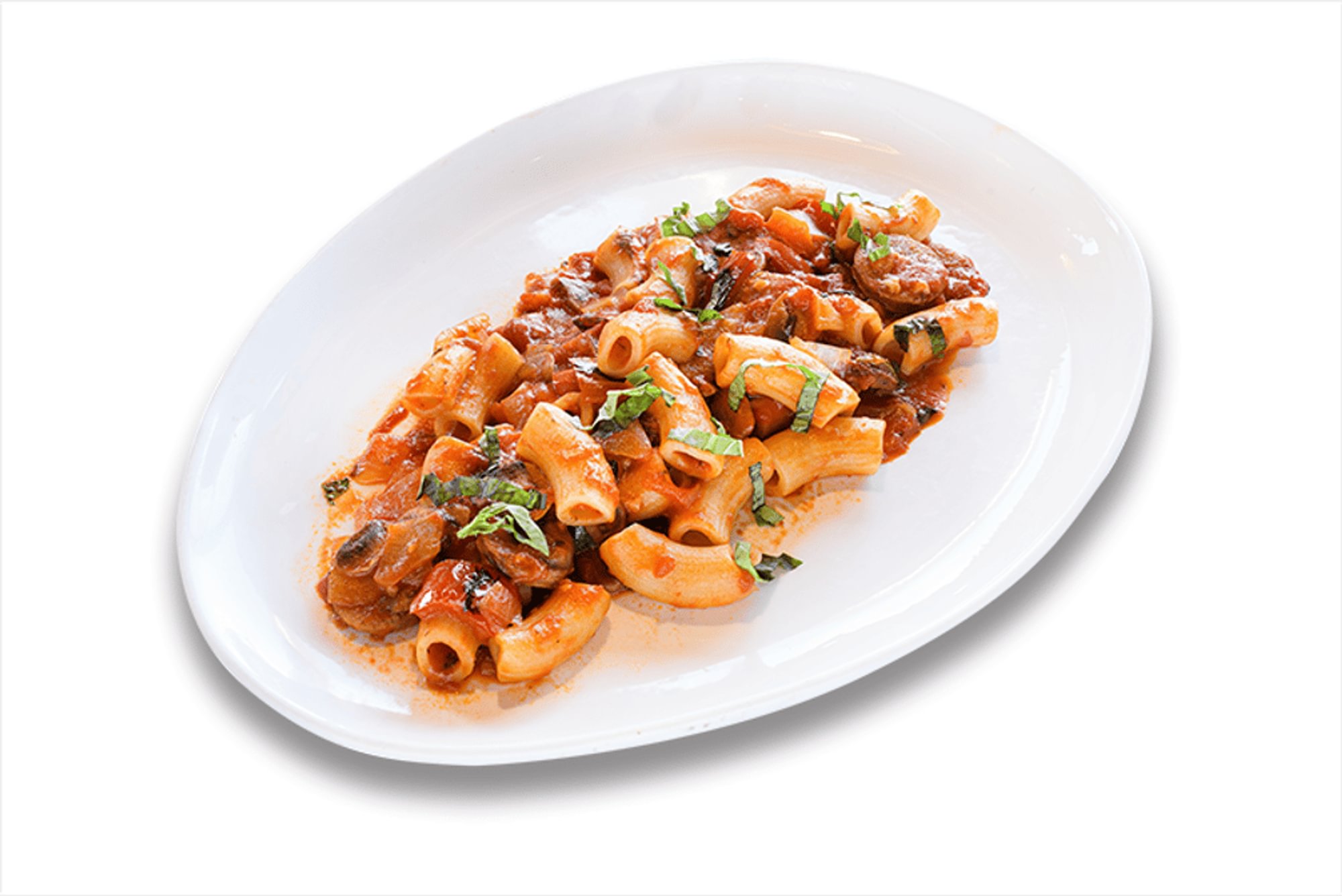 Rigatoni Sausage and Peppers Pasta