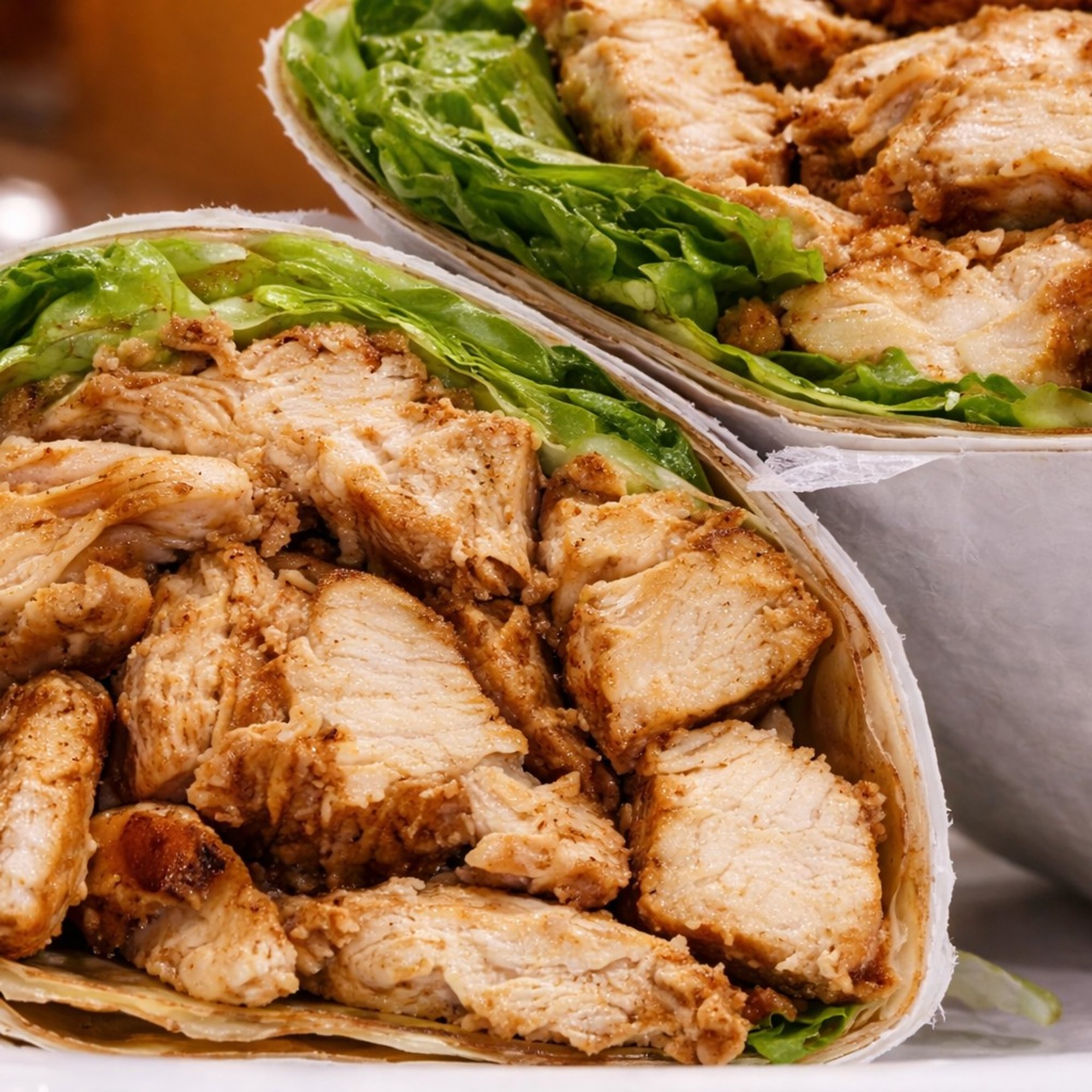 Grilled Chicken Caesar Wrap