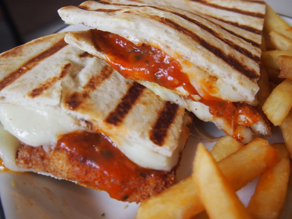 Chicken Parmigiana Panini