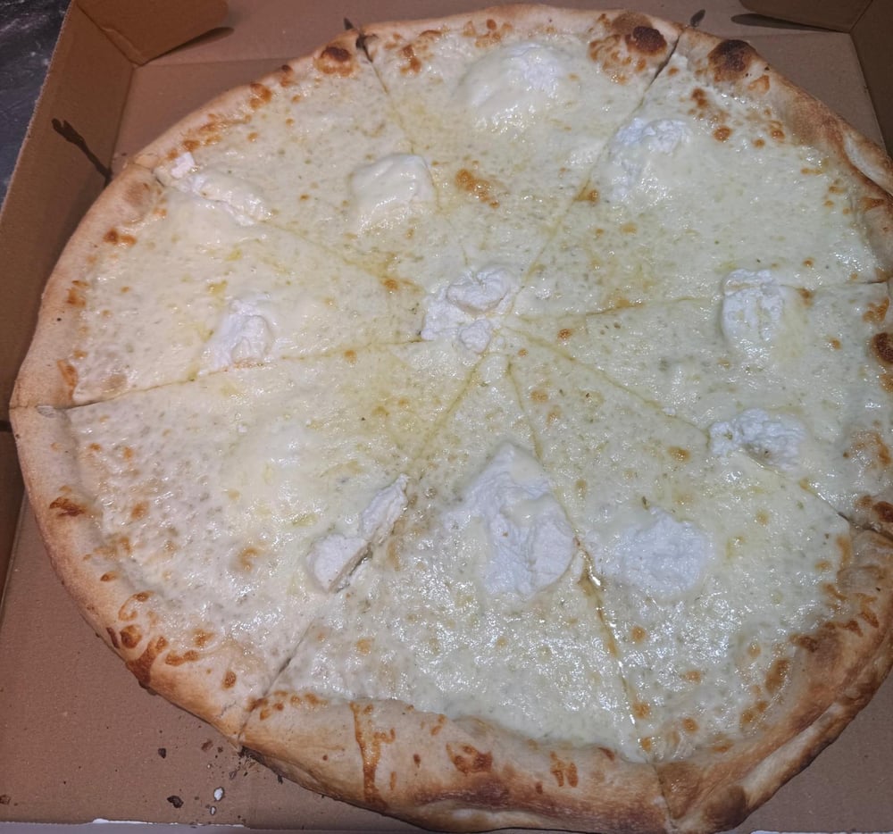 10" Small White Plain