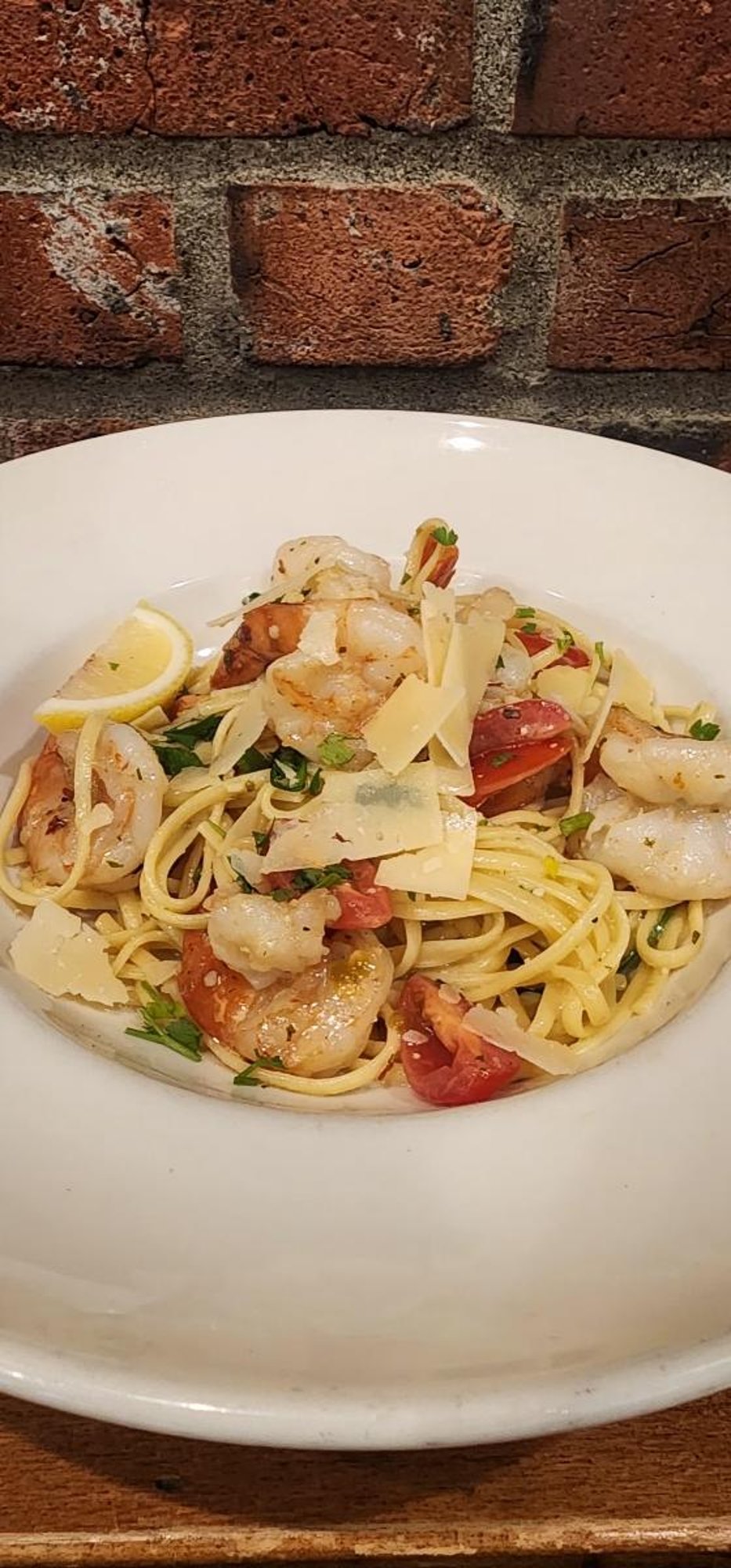 Prawns Linguine