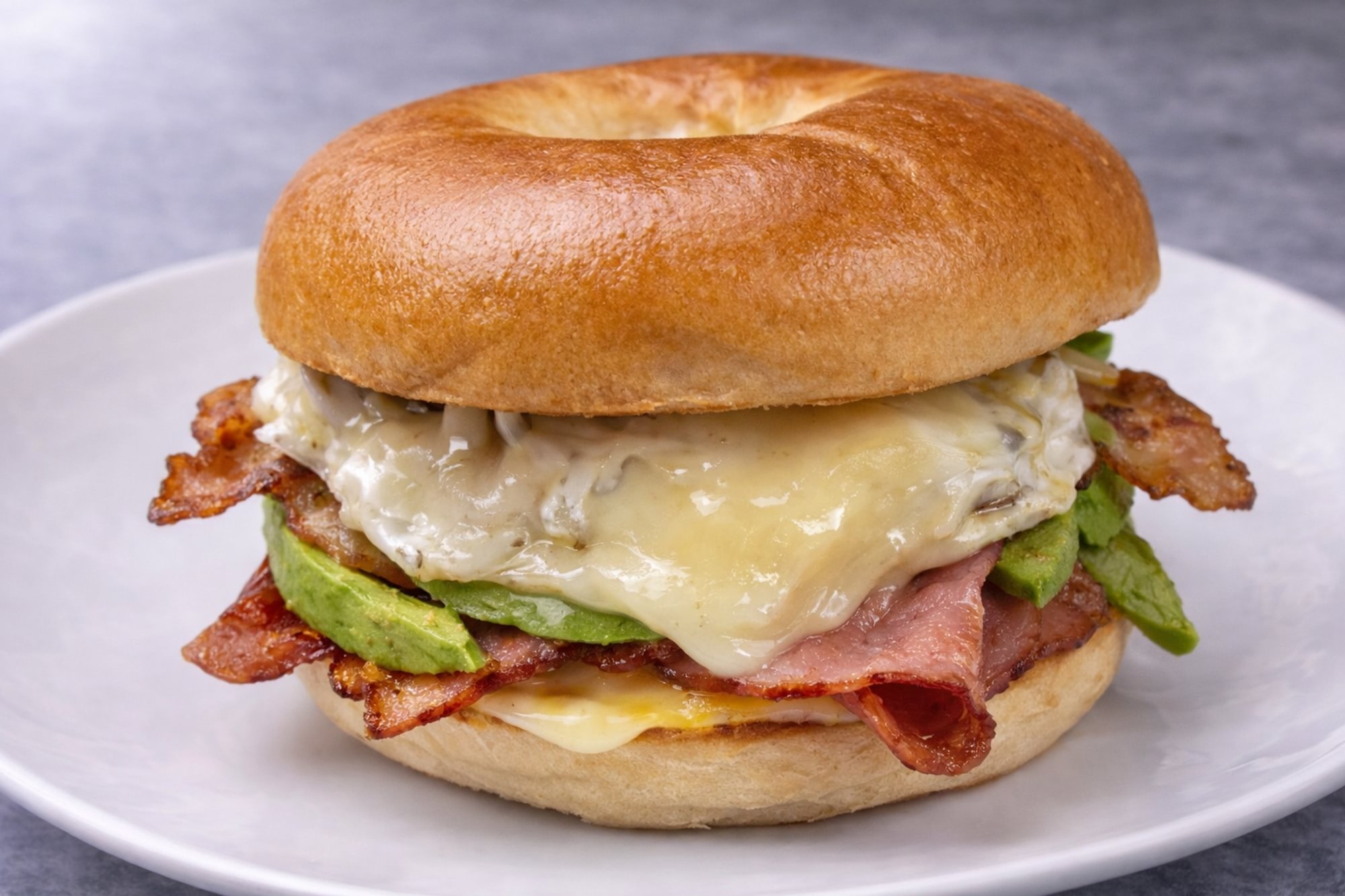 Ham, Egg and Cheese Sandwich