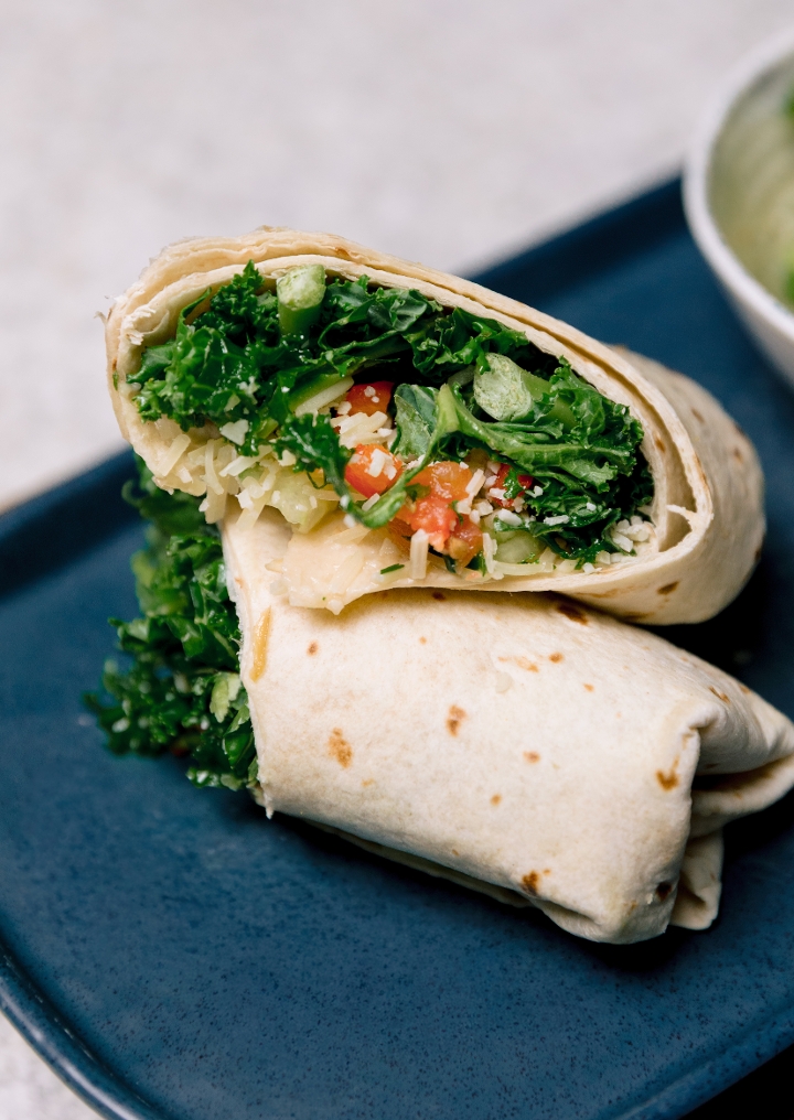 Plant Med Kale Wrap