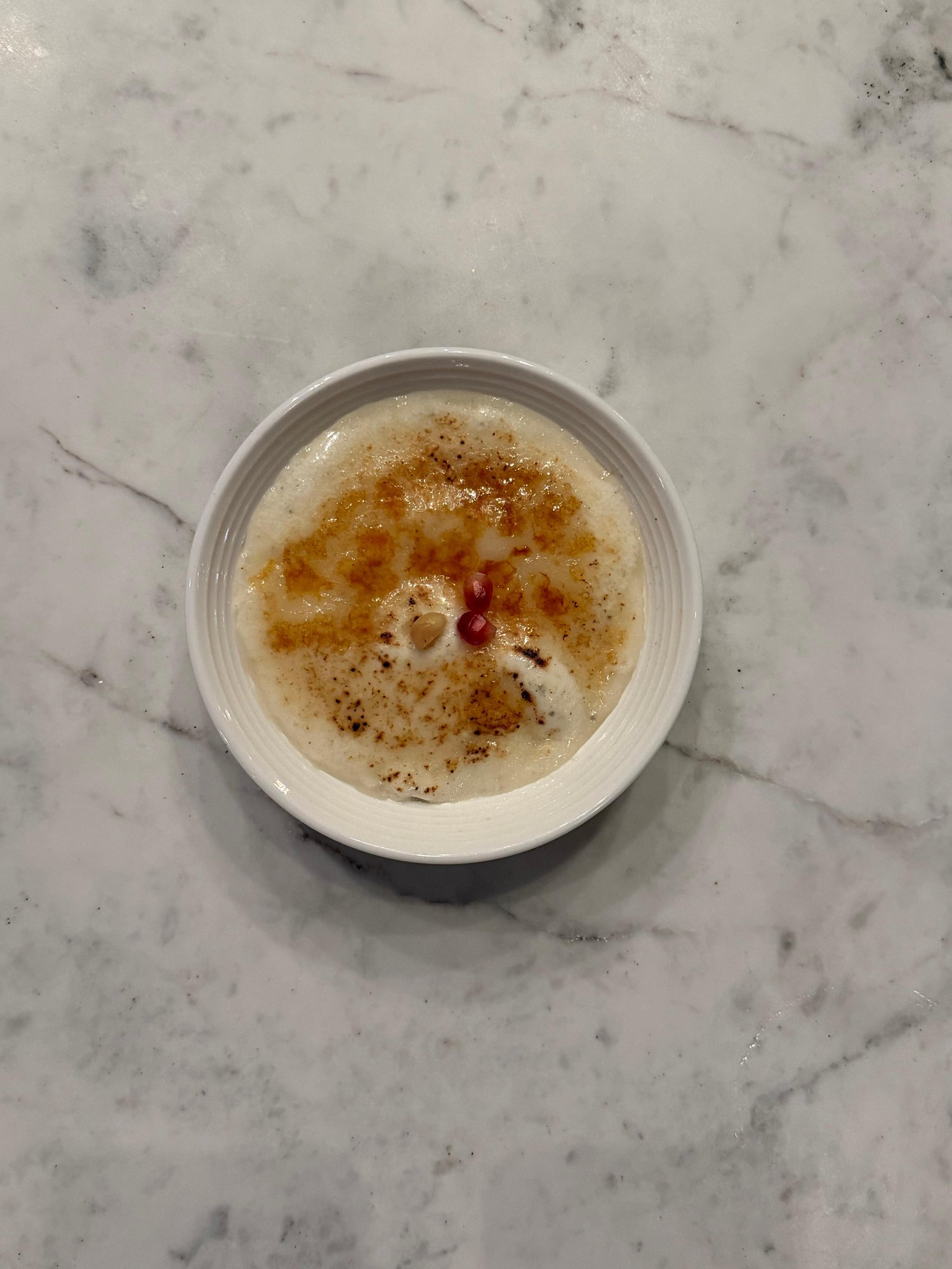 Goat brulee