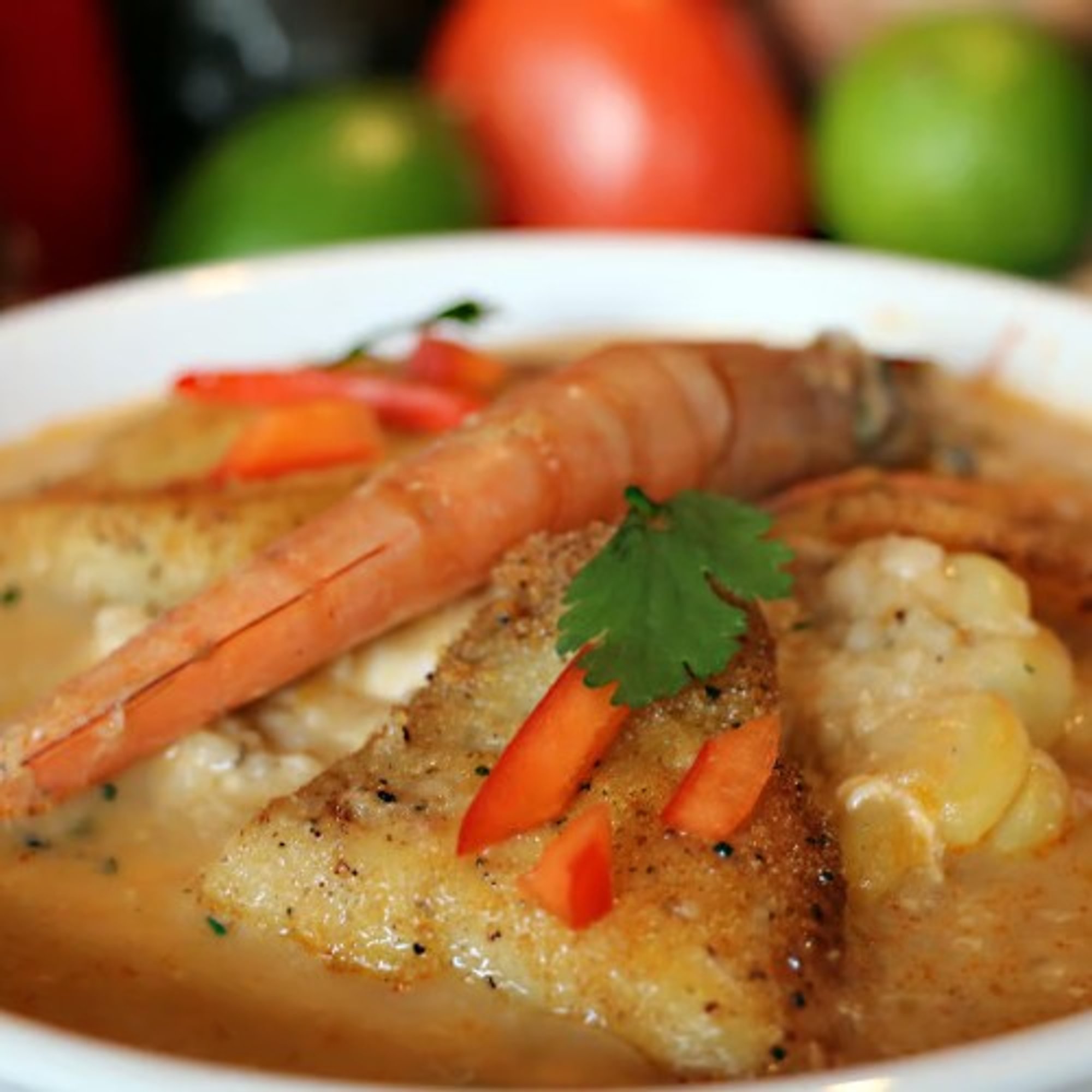 Chupe De Pescado Y Mariscos