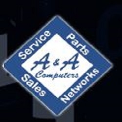 A &amp; A Computers Logo