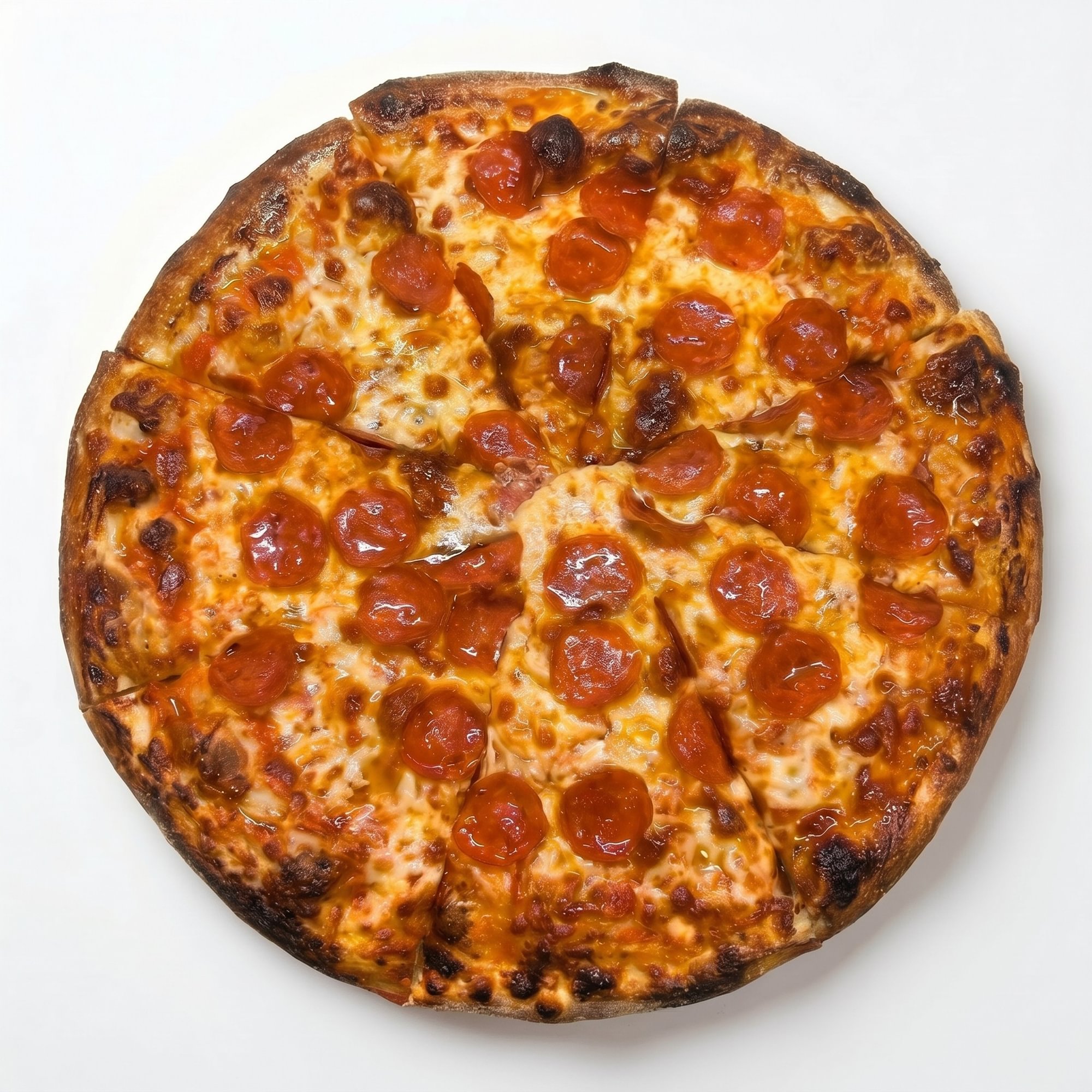 Hot Honey Pepperoni Pizza