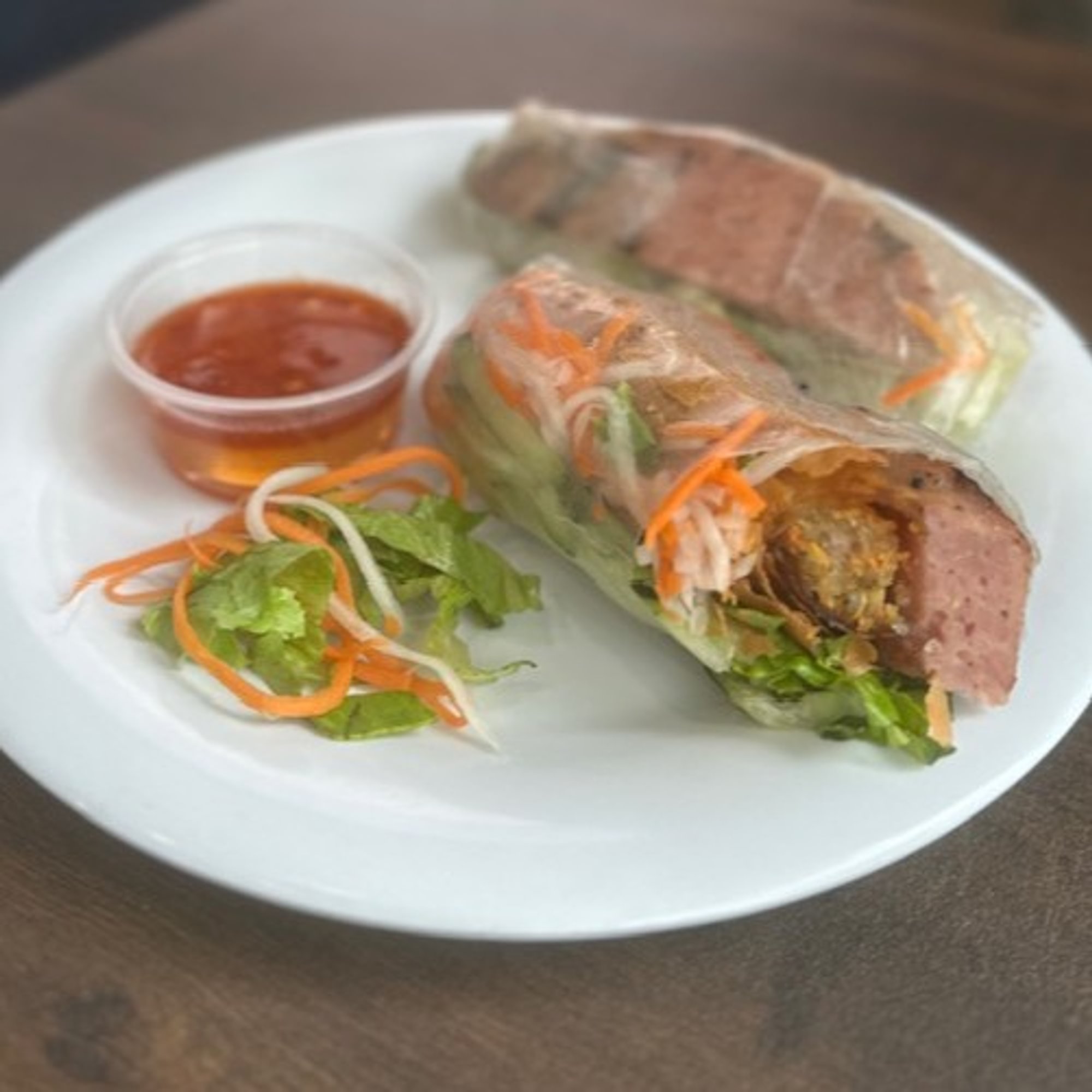 Ap9.Grilled Pork Sausage Rolls (NEM NUONG)