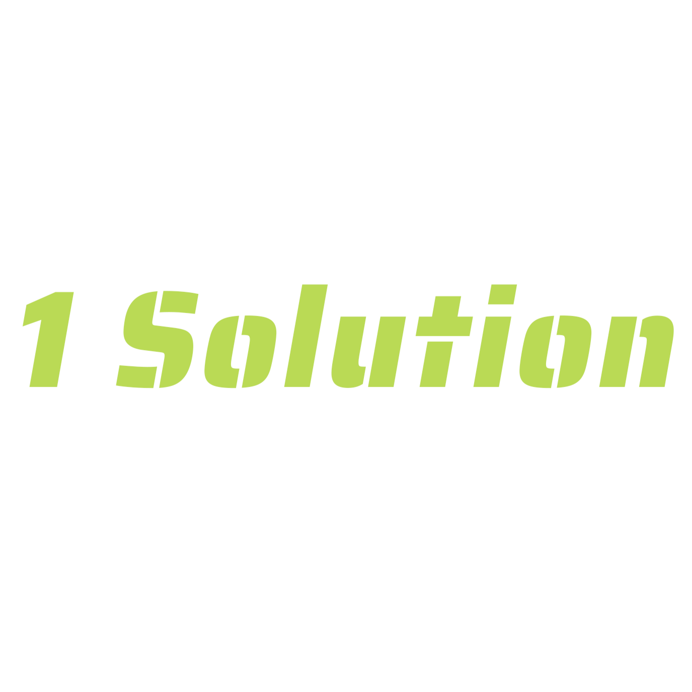 1 Solution Logo