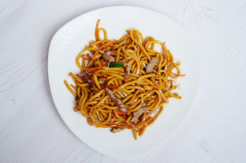 Pork Lo Mein猪肉捞面
