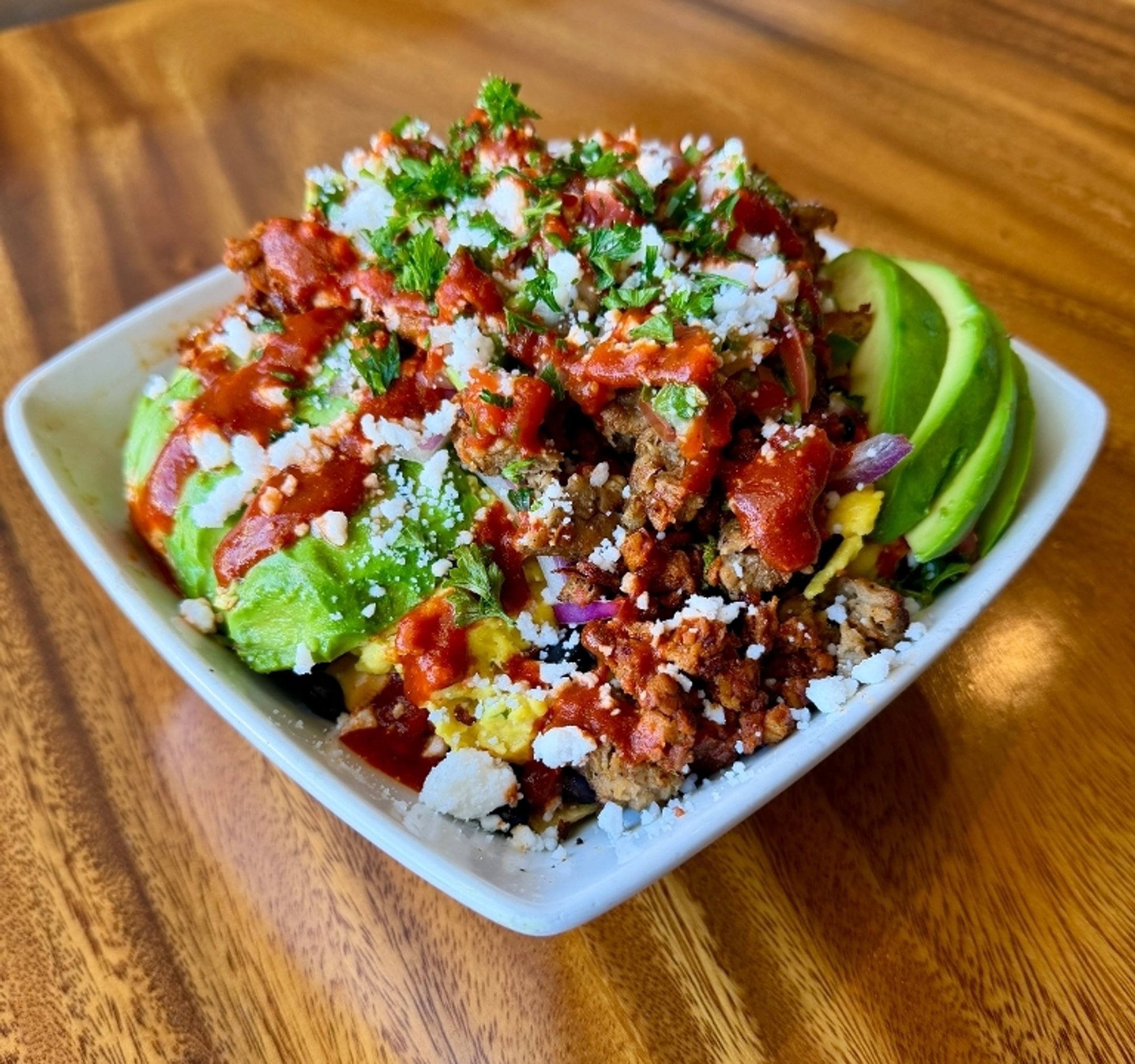 Chipotle Chorizo Chilaquiles