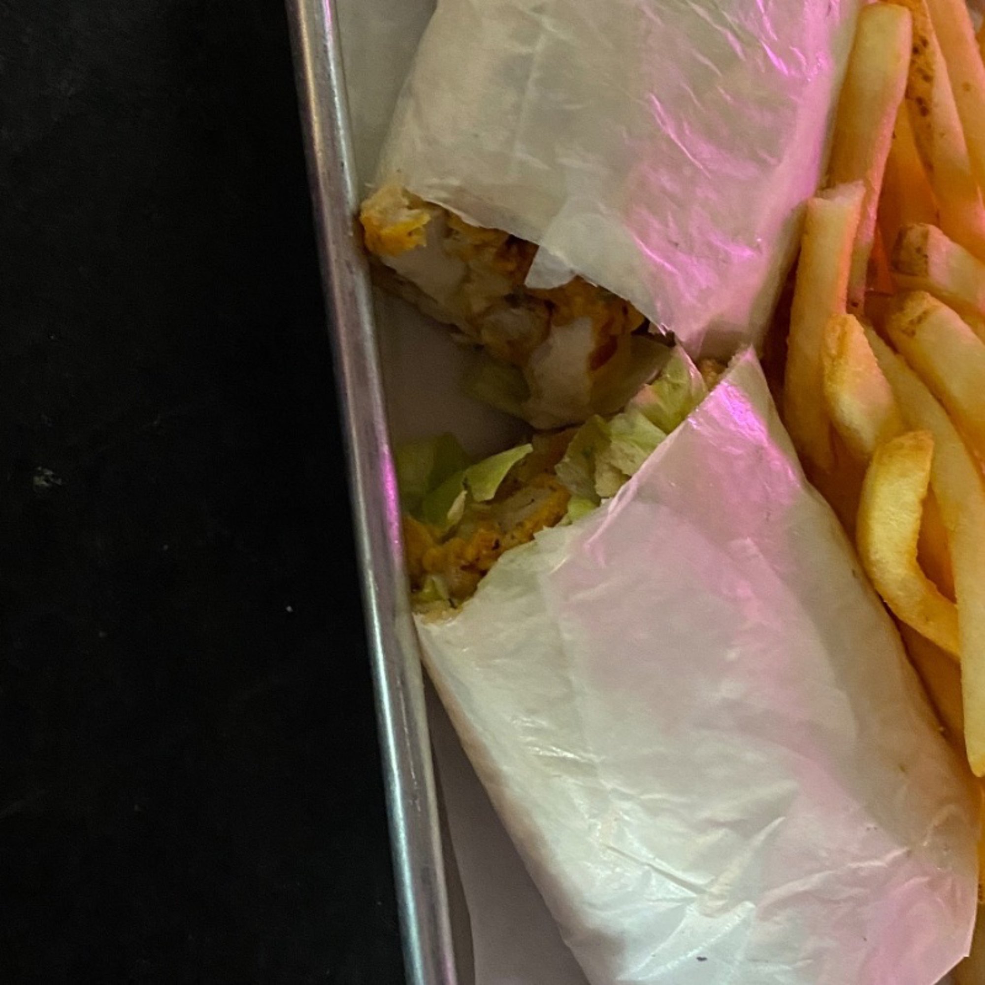 Fried Chicken Wrap