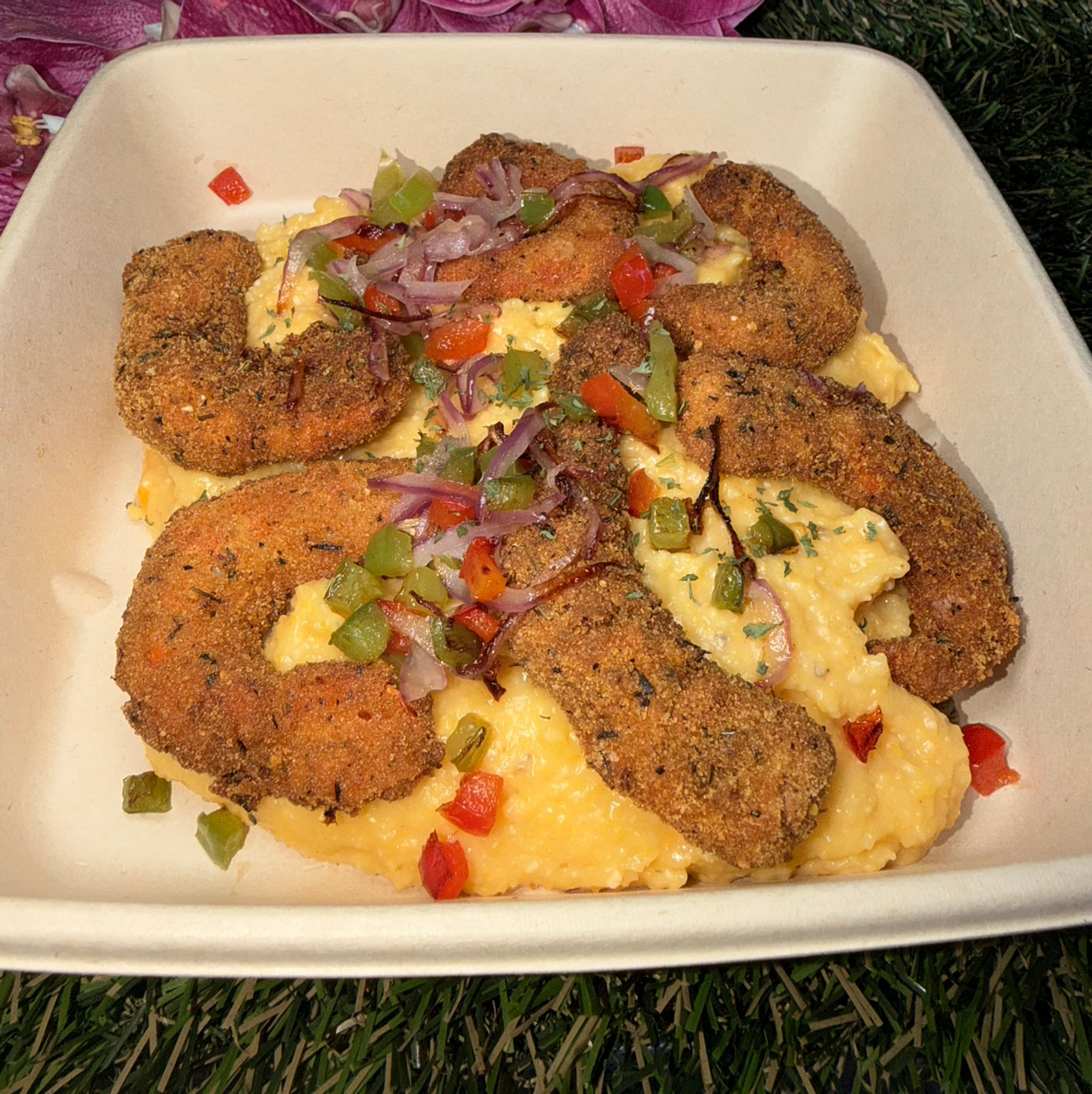 Crispy Shrimp & Grits