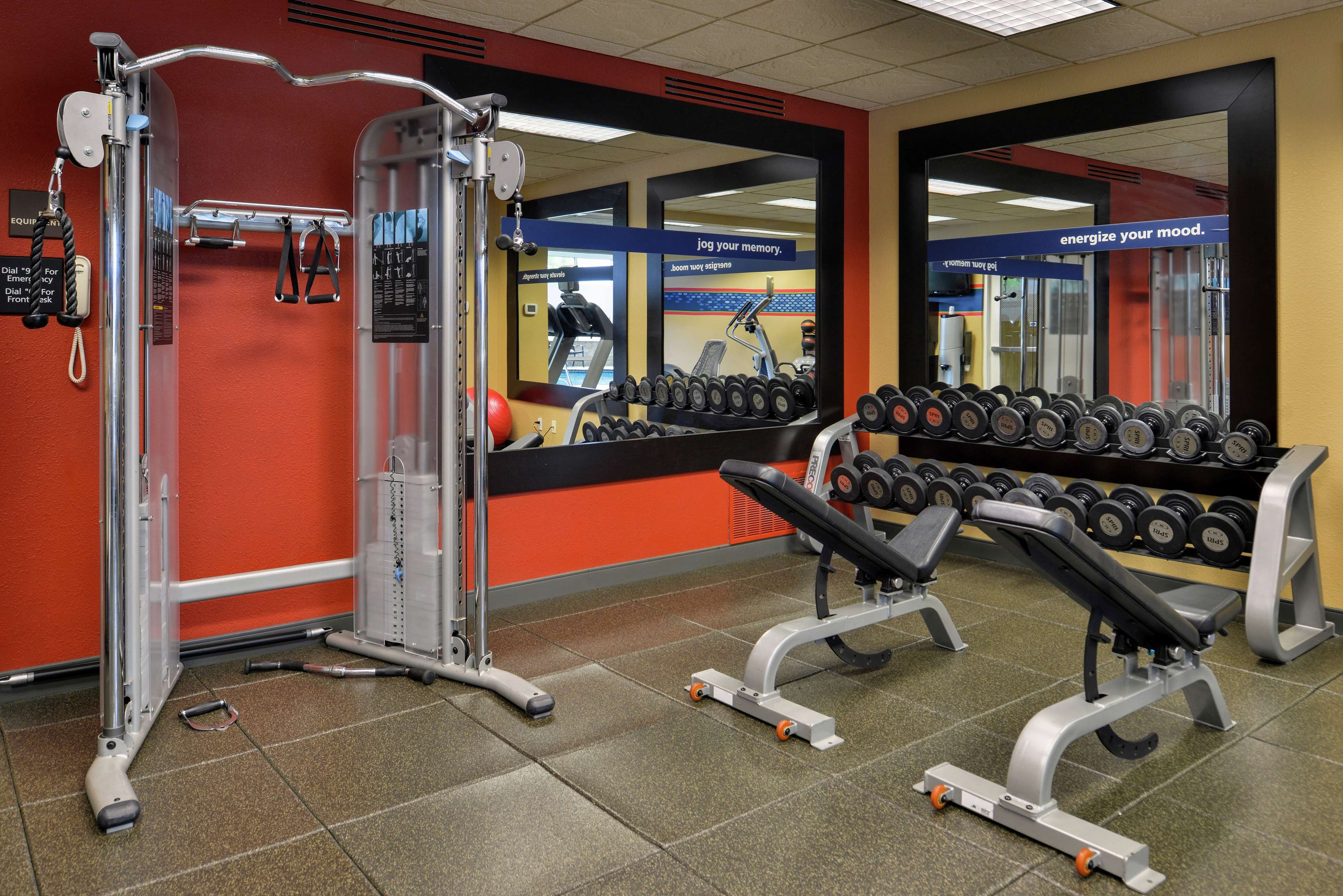 Health club  fitness center  gym