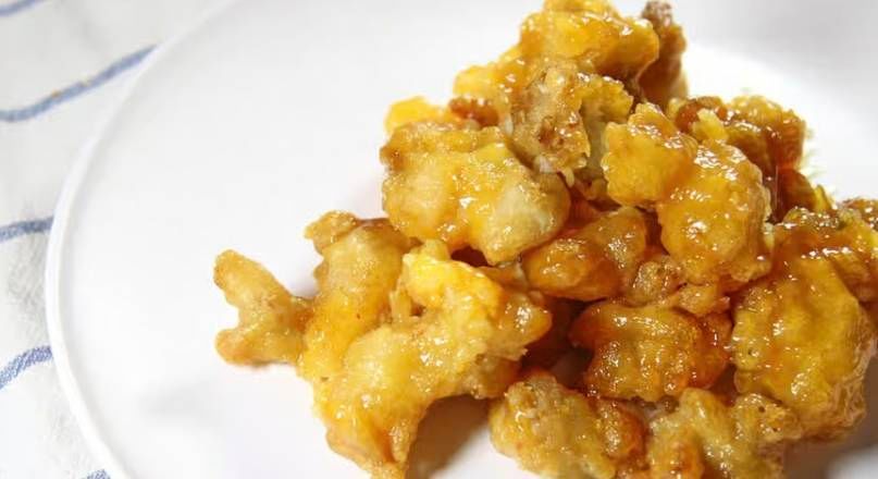 Vegetable Chicken with Lemon Sauce