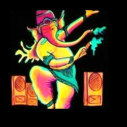 Dancing Ganesha Logo