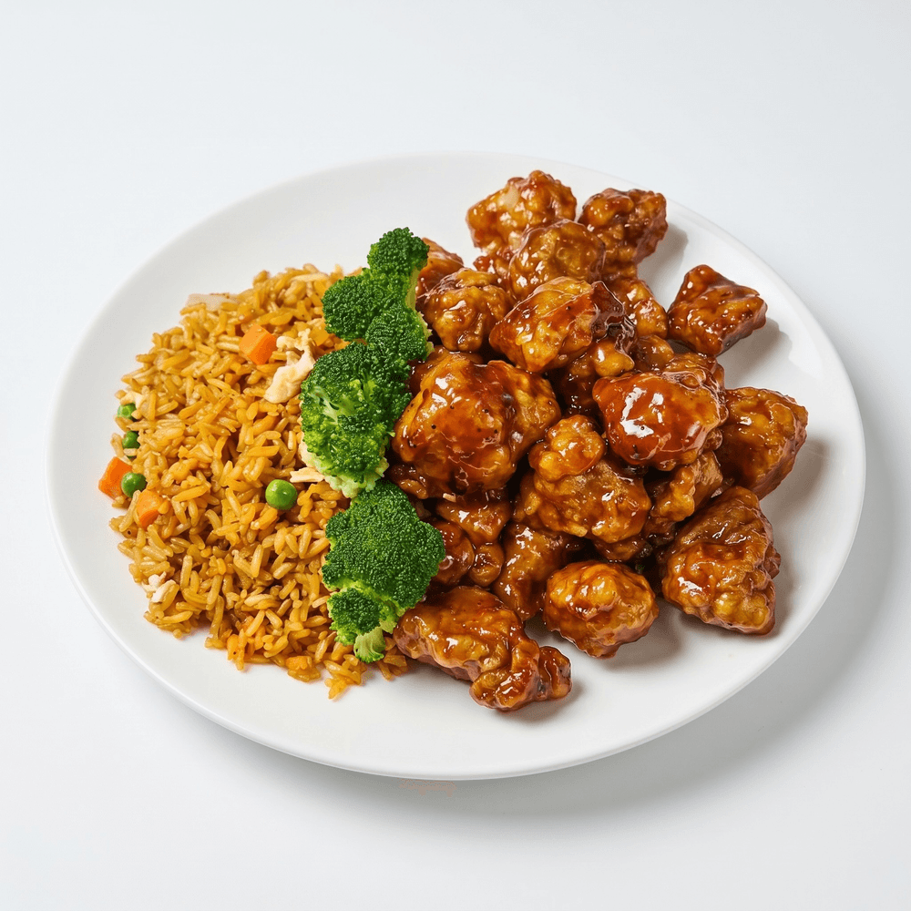 General Tso's Chicken or Shrimp