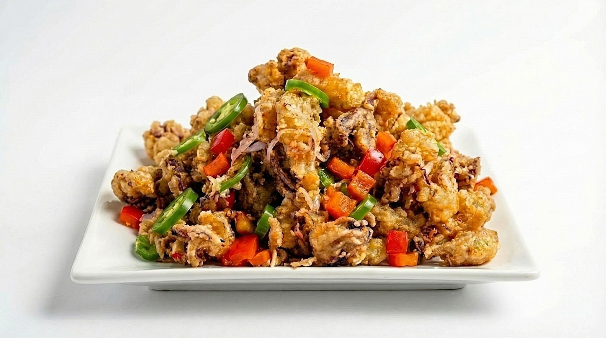 Salt and Pepper Calamari Strips