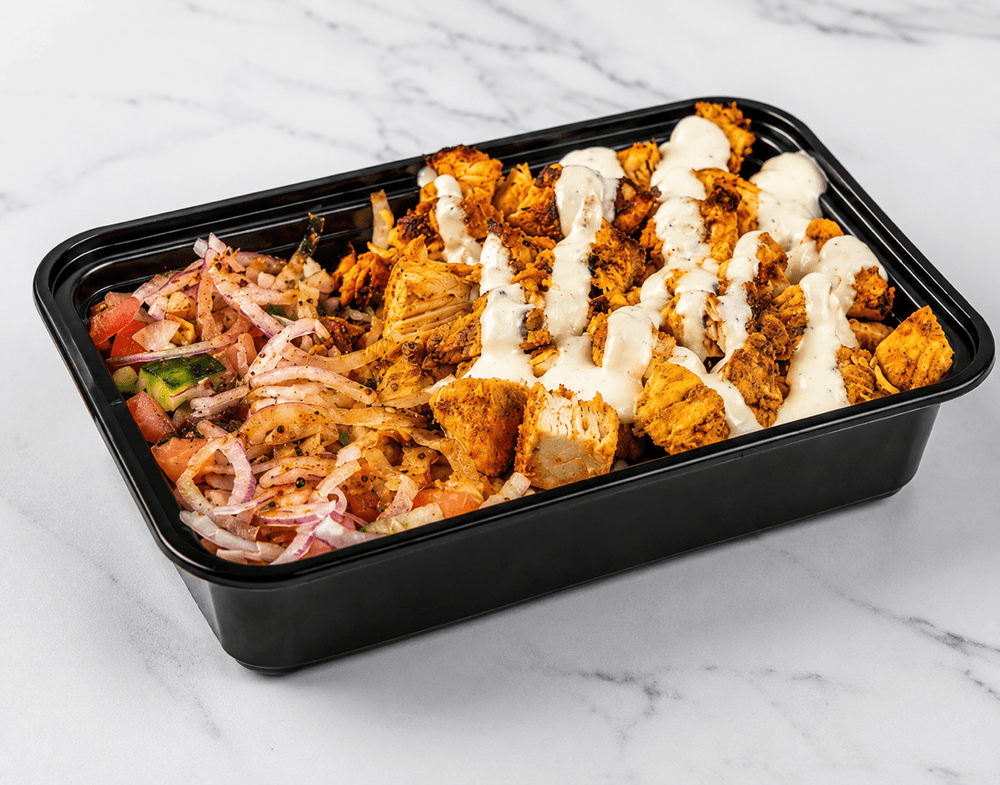 Chicken Shawarma Over Rice
