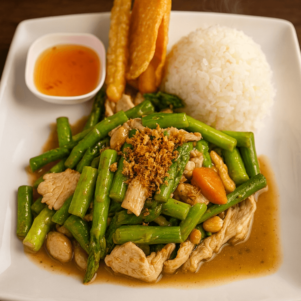 Sc - asparagus & mushroom