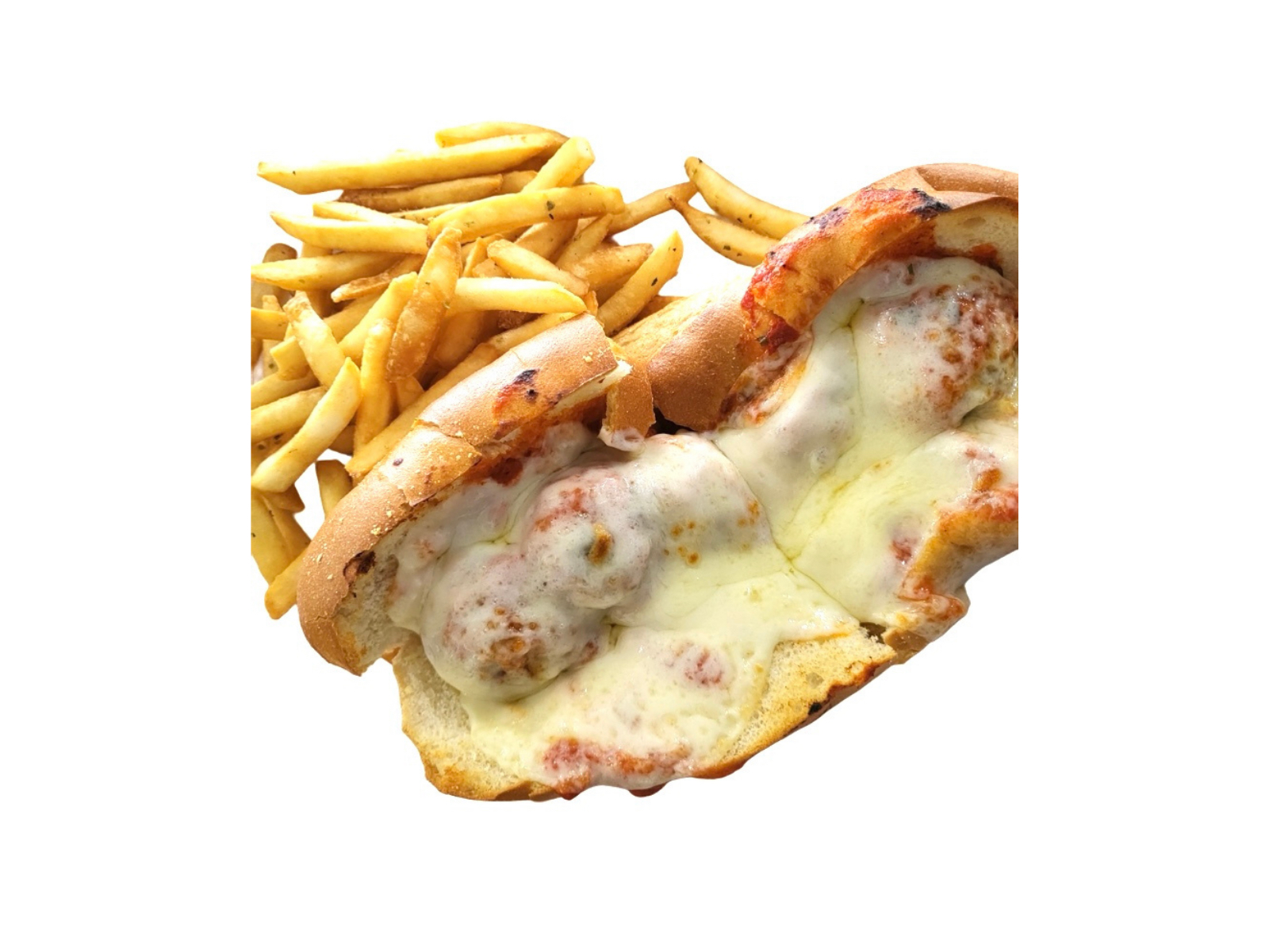 Chicken Parm Sub W/Fries