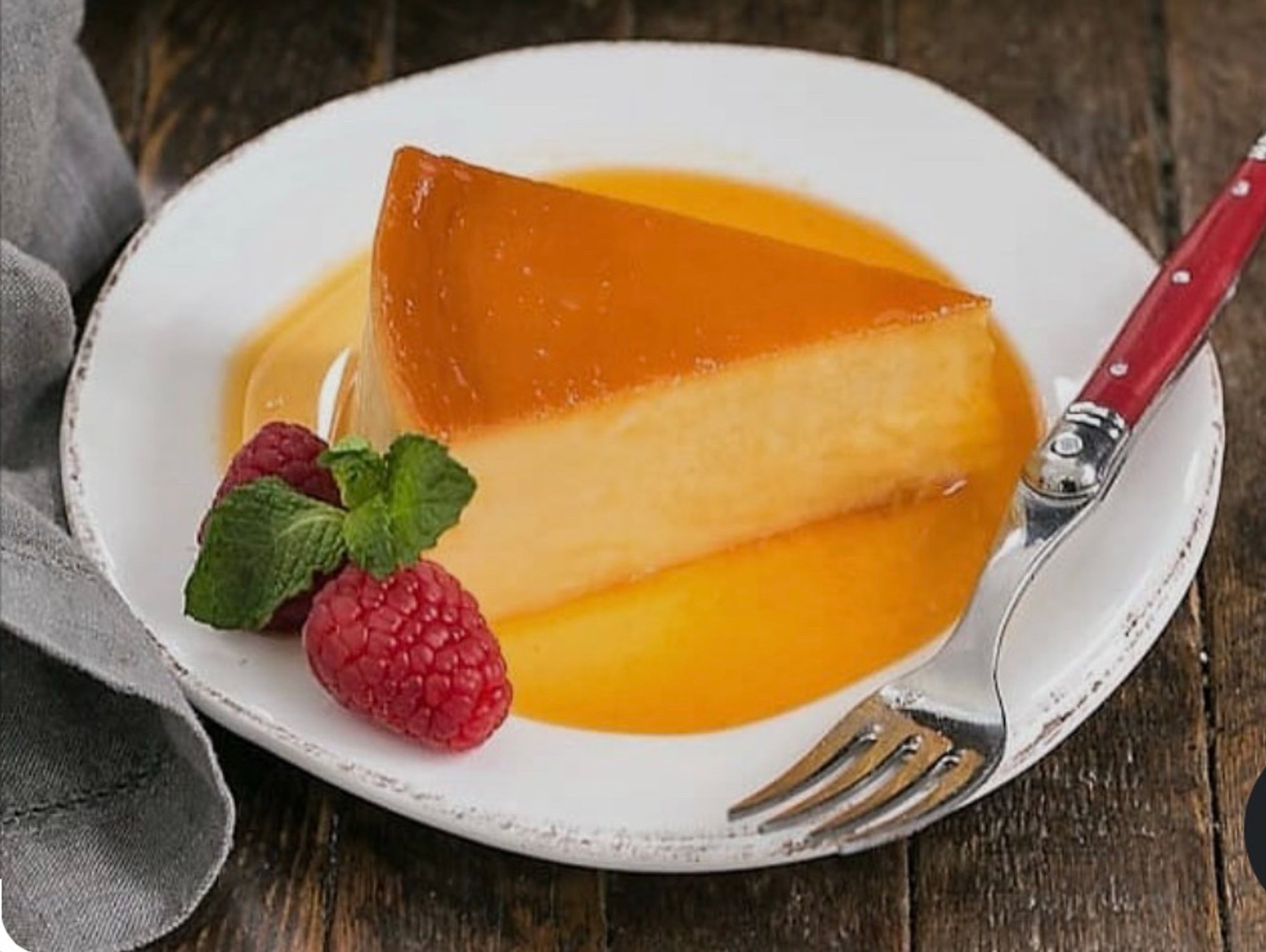 Flan Napolitano