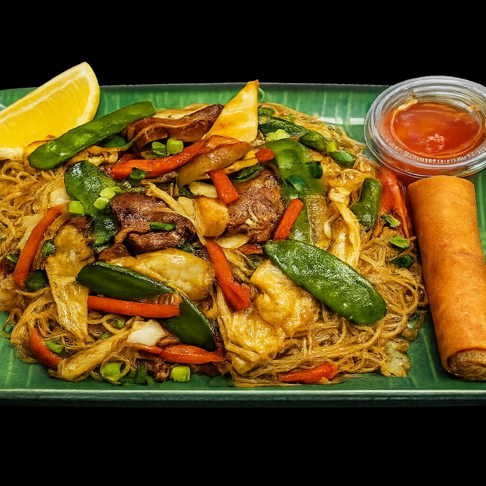 Kids Meal - Pancit Bihon With 1 Lumpia
