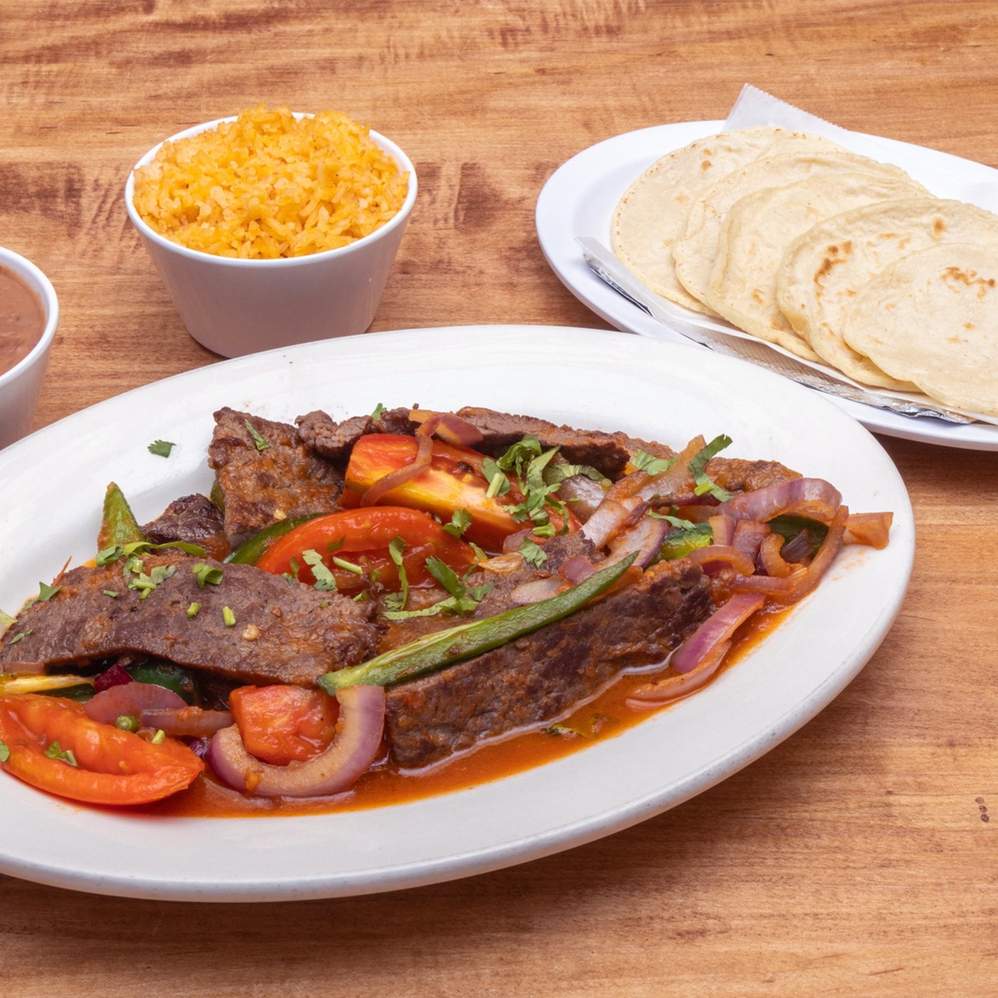 Bistec a la Tricolor