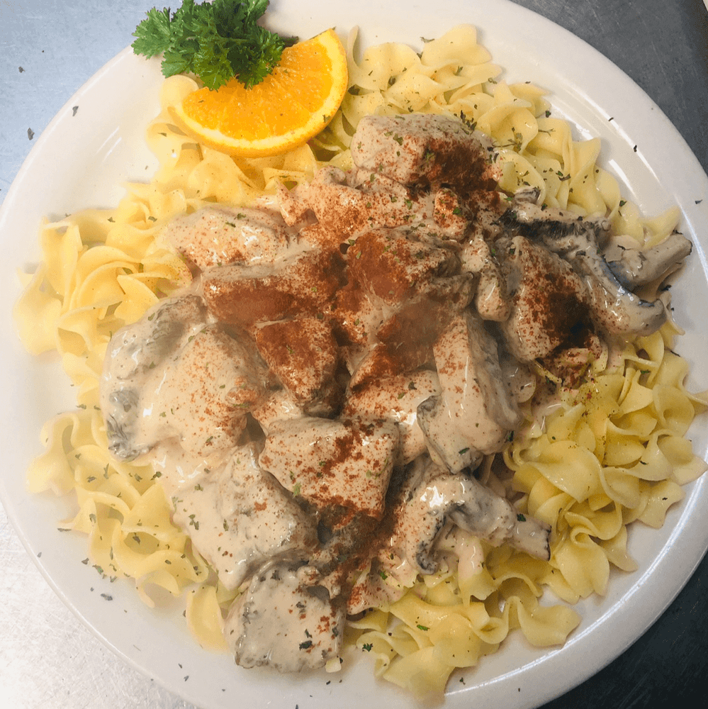 Log Cabin Beef Stroganoff