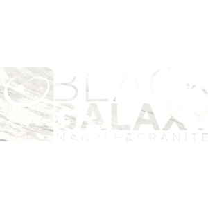 Black Galaxy Marble &amp; Granite Logo