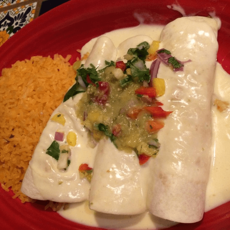 Lunch Enchiladas Suizas
