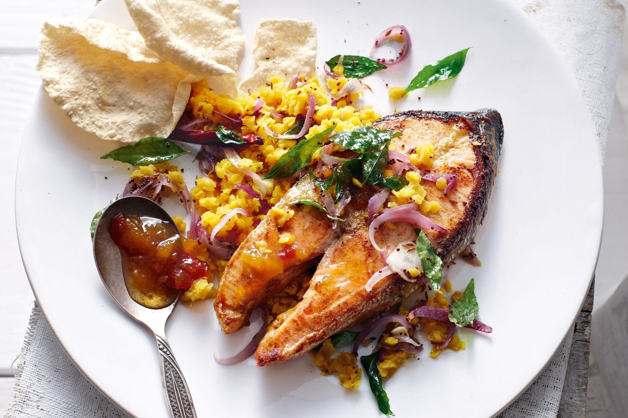 SALMON TIKKA 3PC