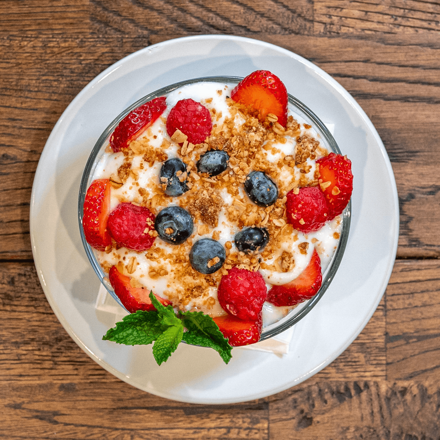 Yogurt + Berries + Granola