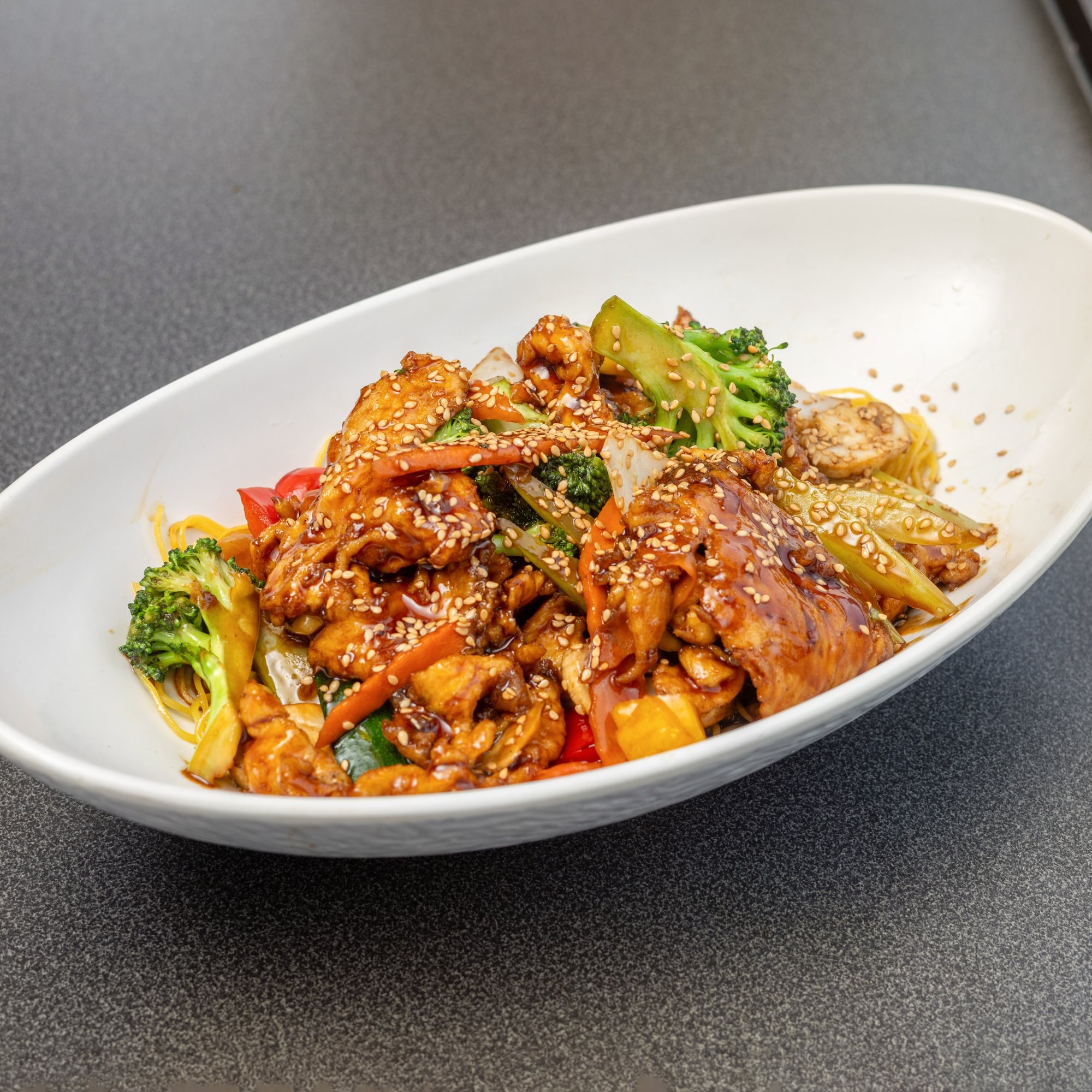Chicken Teriyaki Noodles Yakisoba