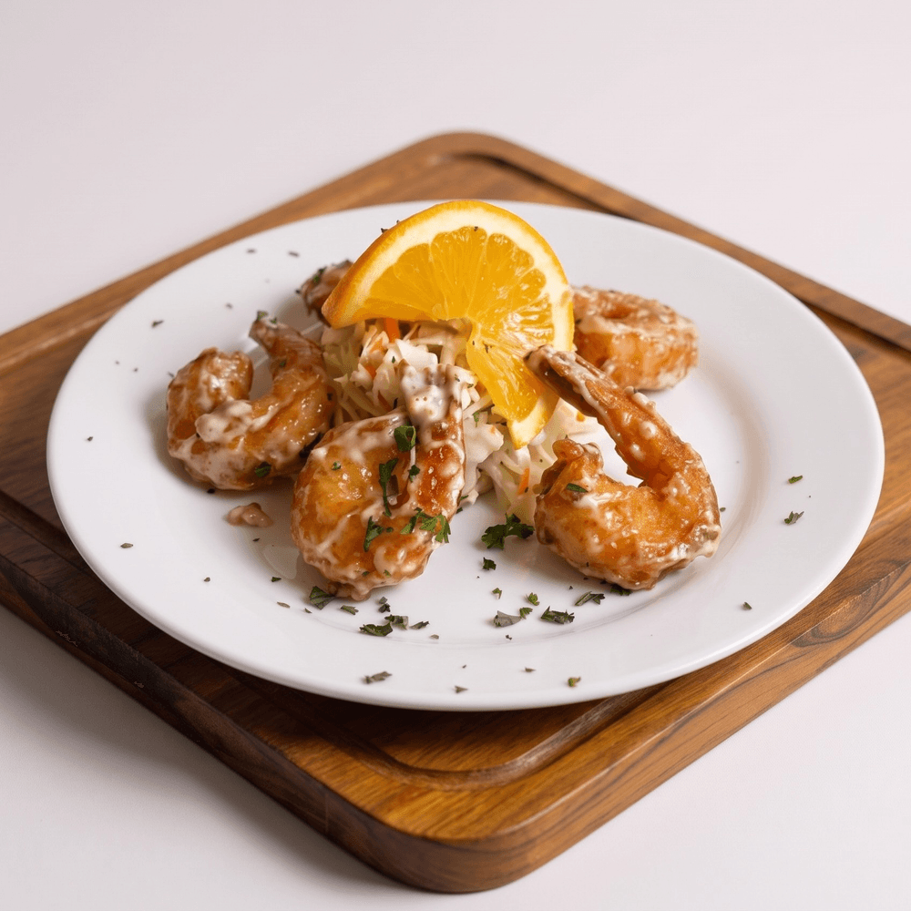 Grand Marnier Prawns