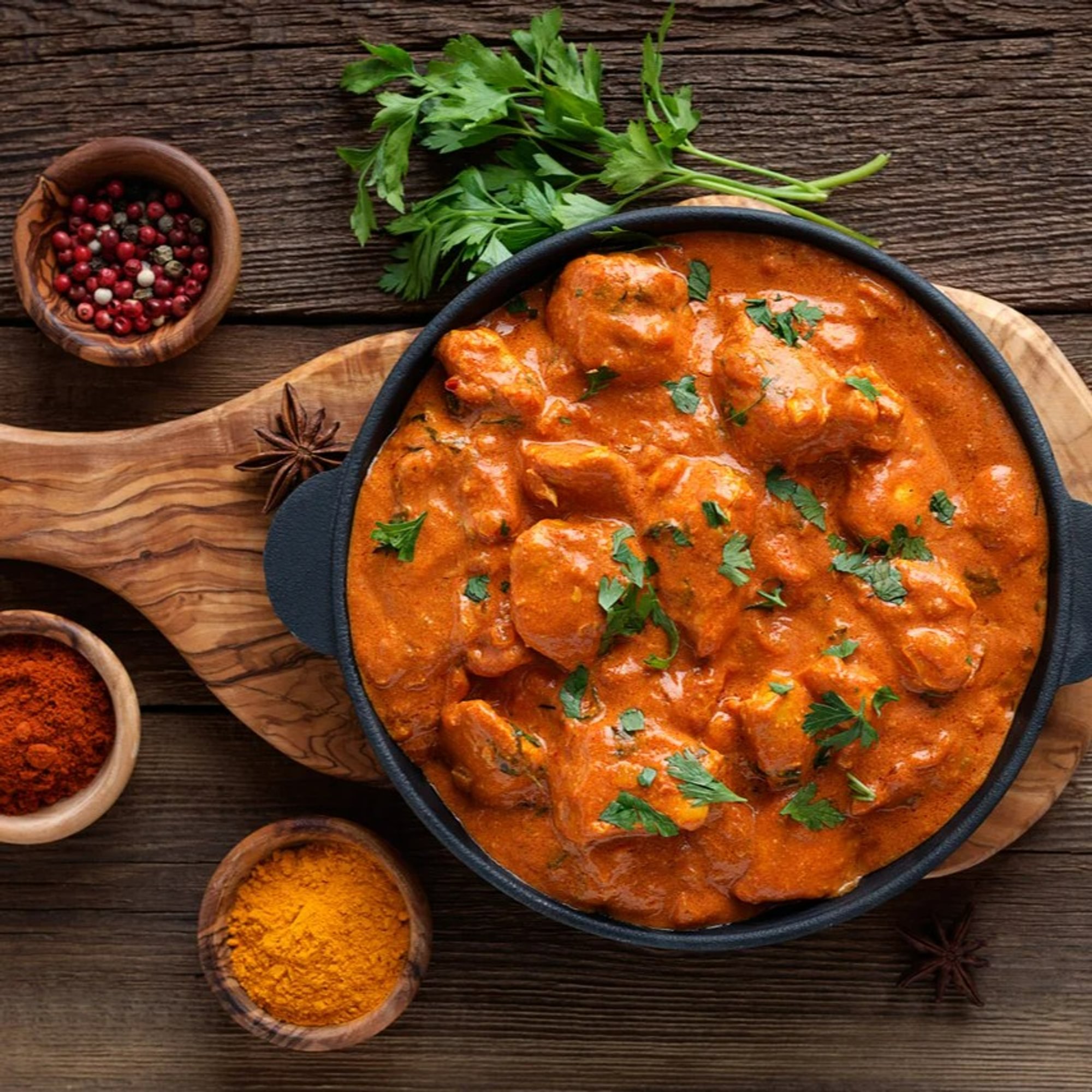 Chicken Tikka Masala (with Gravy) (Serve with Rice)